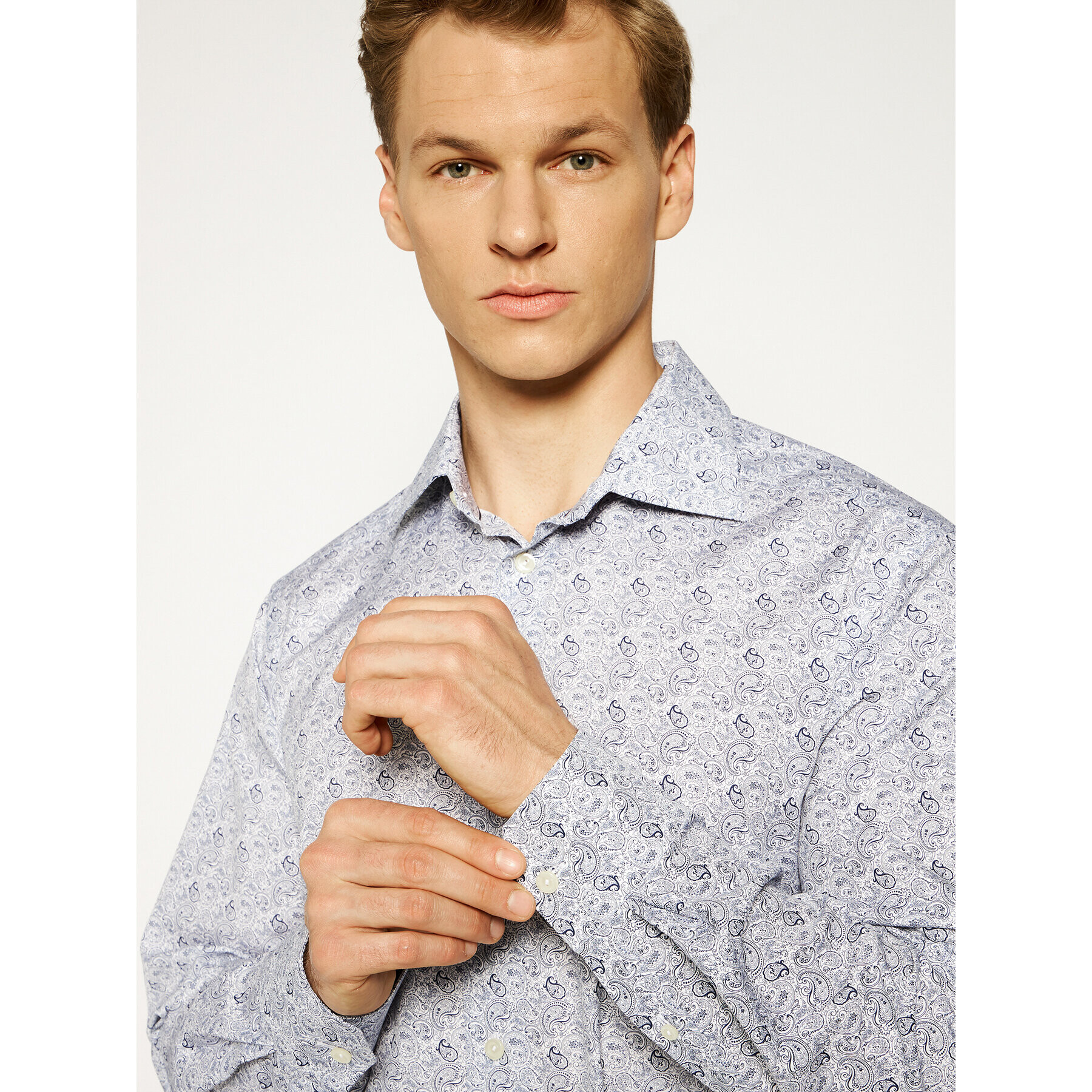 Eton Cămașă 208579311 Bleumarin Regular Fit - Pled.ro