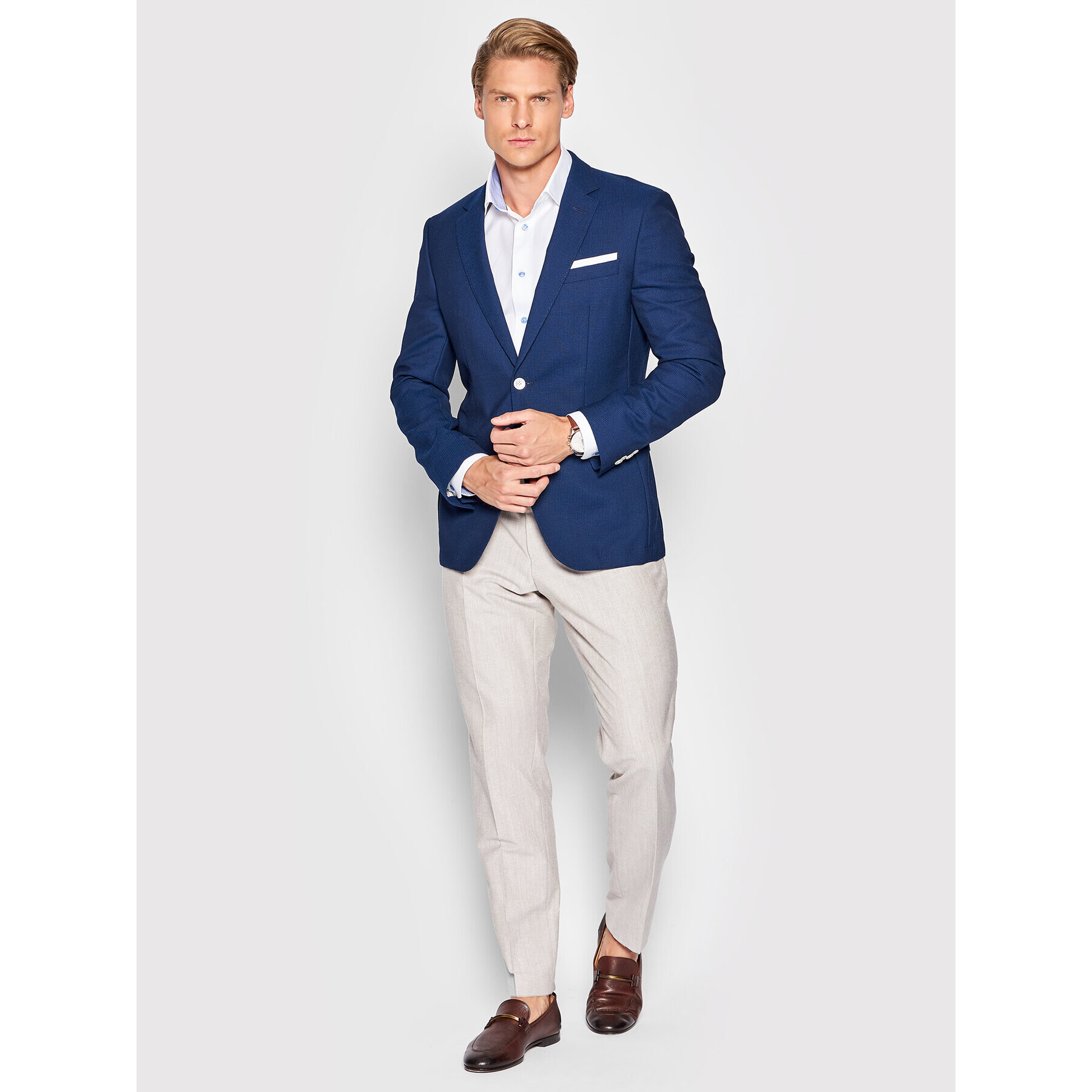 Eton Cămașă 100003813 Alb Slim Fit - Pled.ro