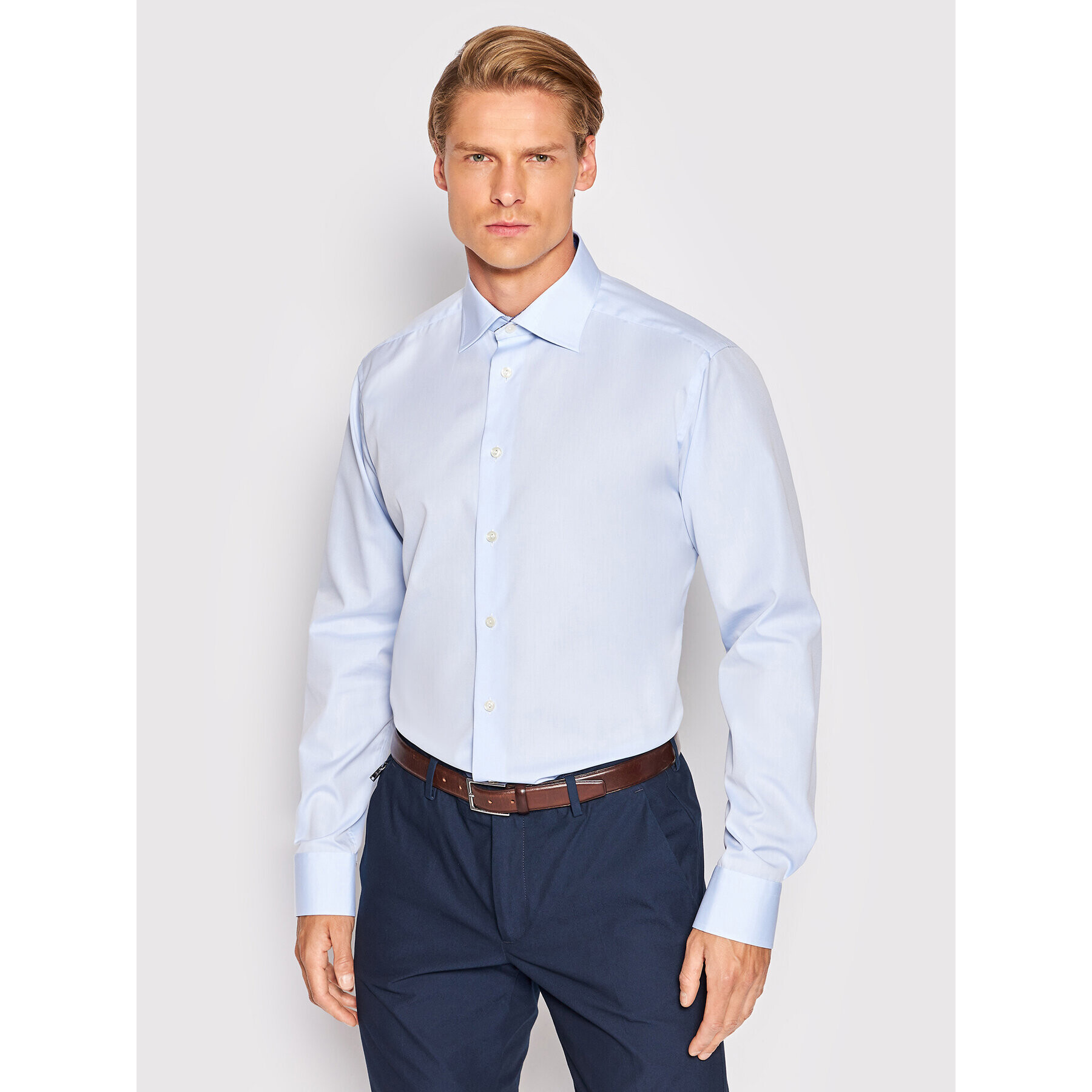 Eton Cămașă 100003813 Albastru Slim Fit - Pled.ro