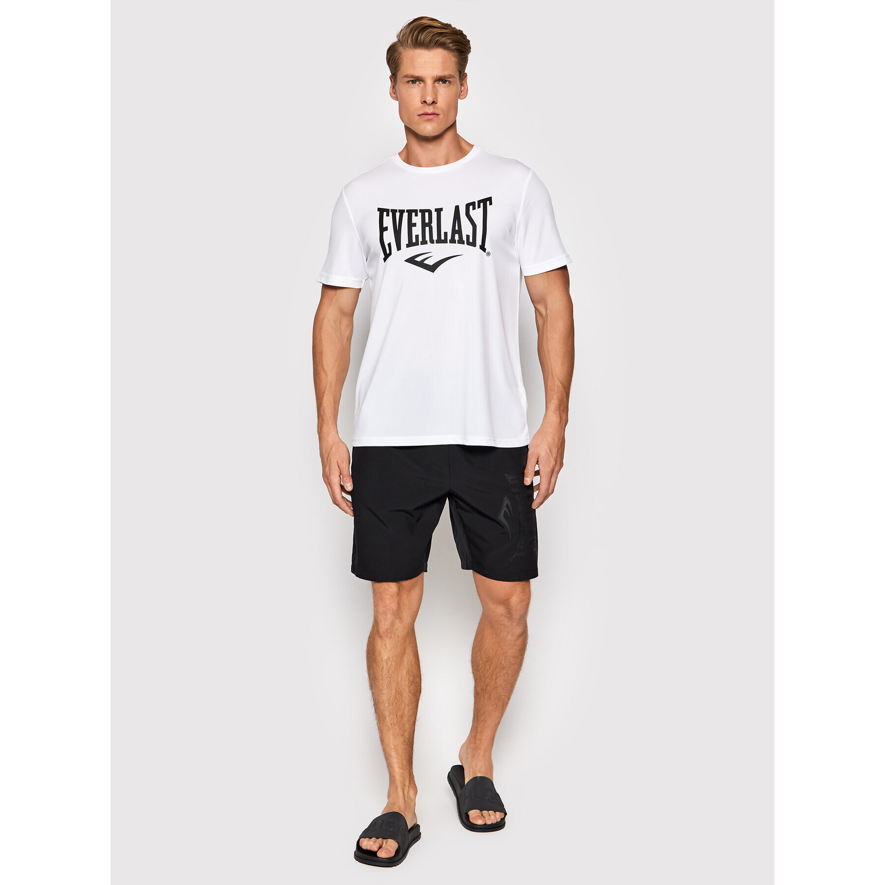 Everlast Pantaloni scurți sport 873930-60 Negru Regular Fit - Pled.ro