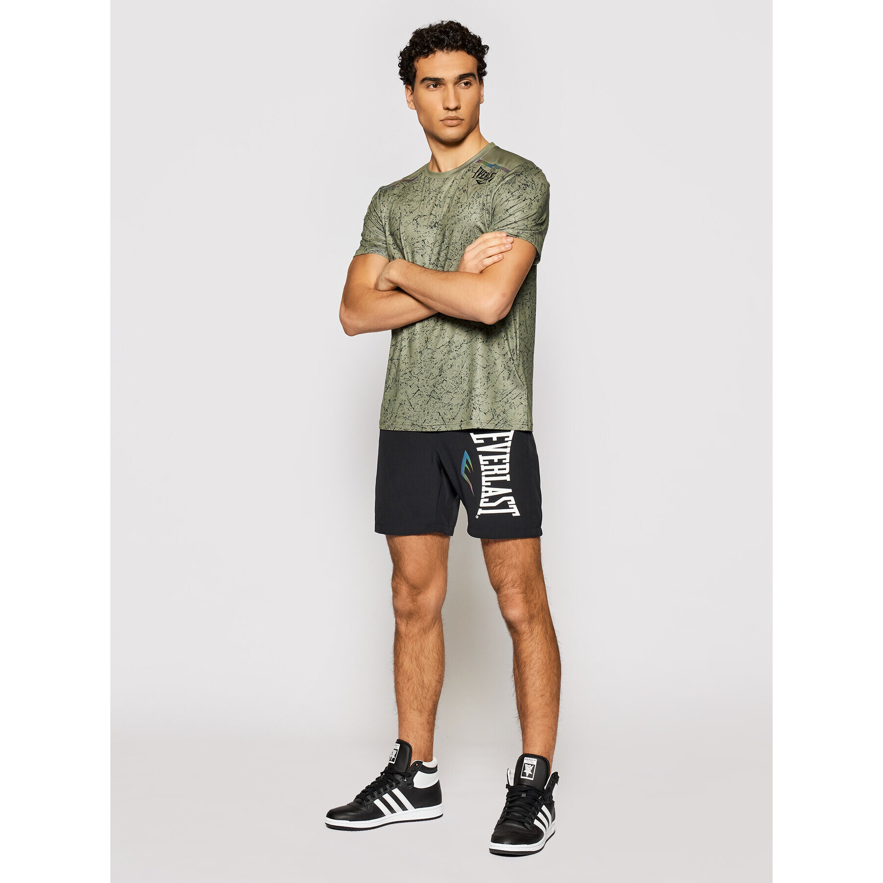 Everlast Tricou 804450-60 Verde Regular Fit - Pled.ro