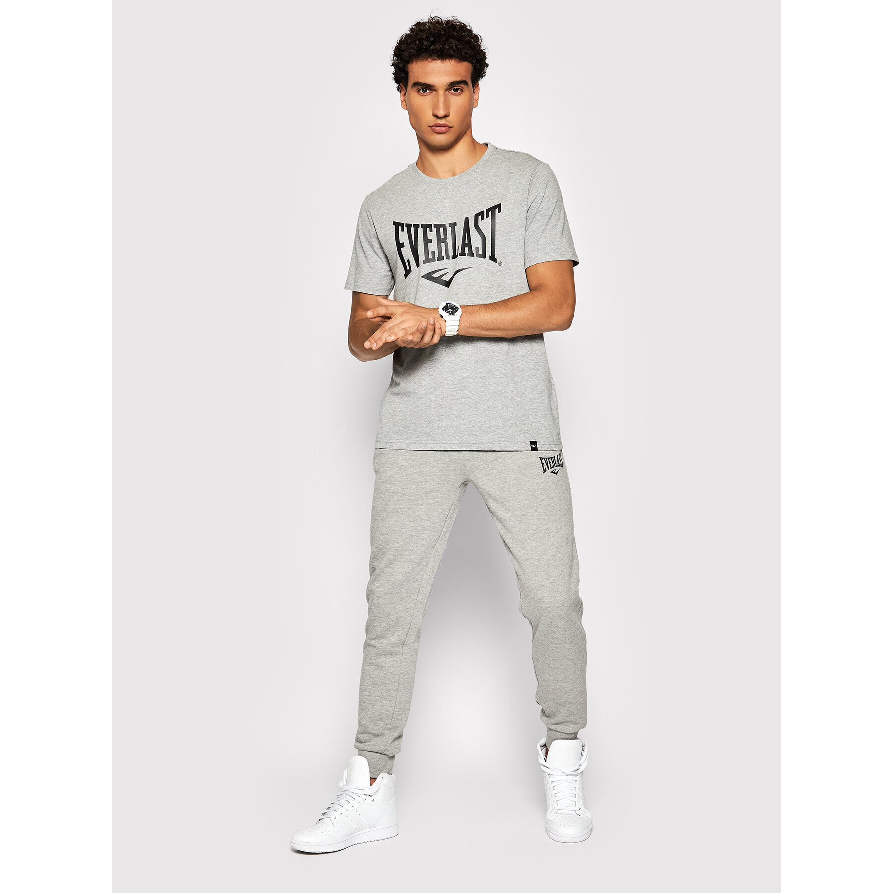 Everlast Tricou 807581-60 Gri Regular Fit - Pled.ro