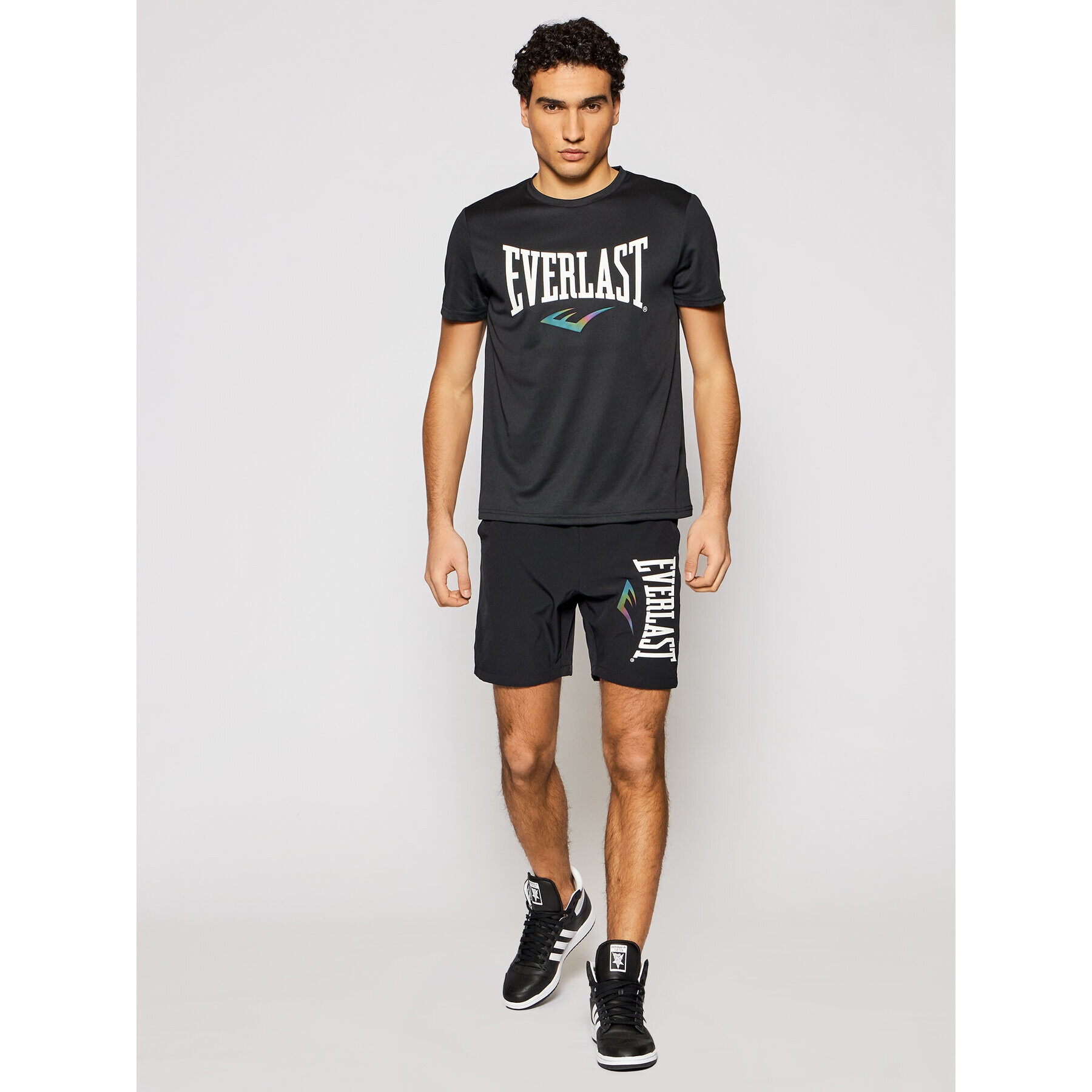 Everlast Tricou 855030-60 Negru Regular Fit - Pled.ro