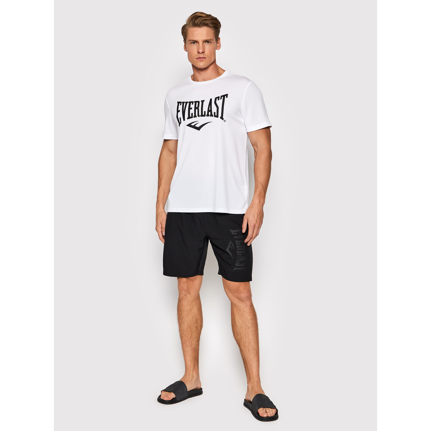 Everlast Tricou 873980-60 Alb Regular Fit - Pled.ro