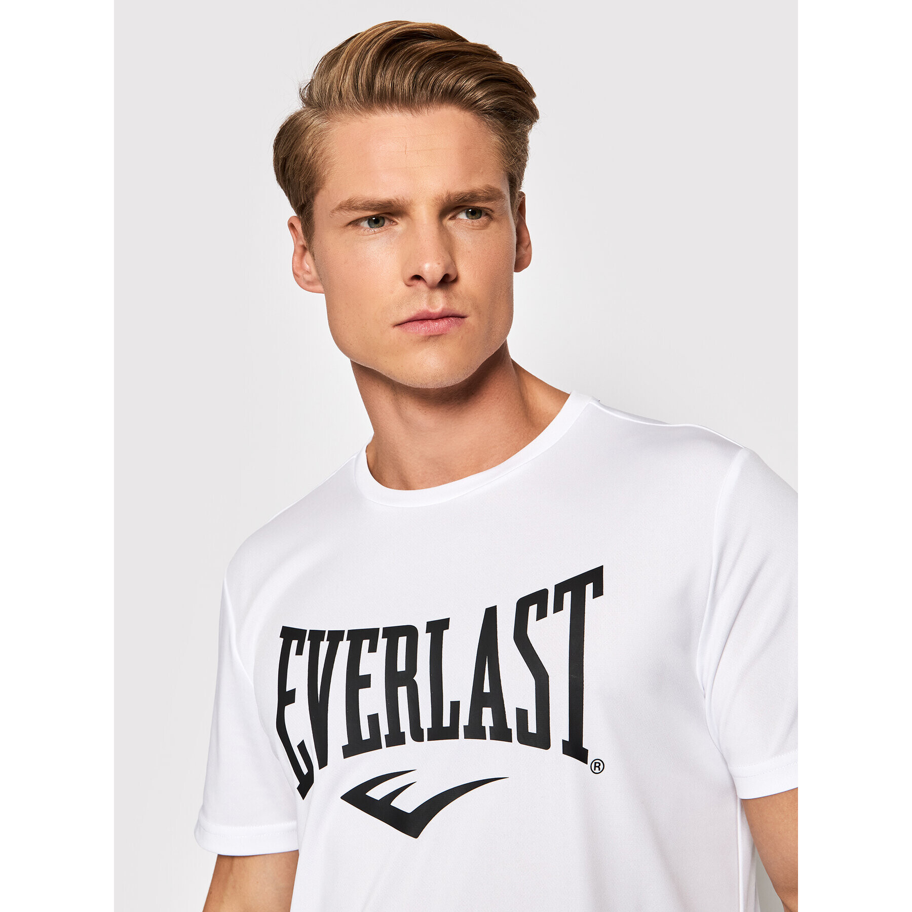 Everlast Tricou 873980-60 Alb Regular Fit - Pled.ro