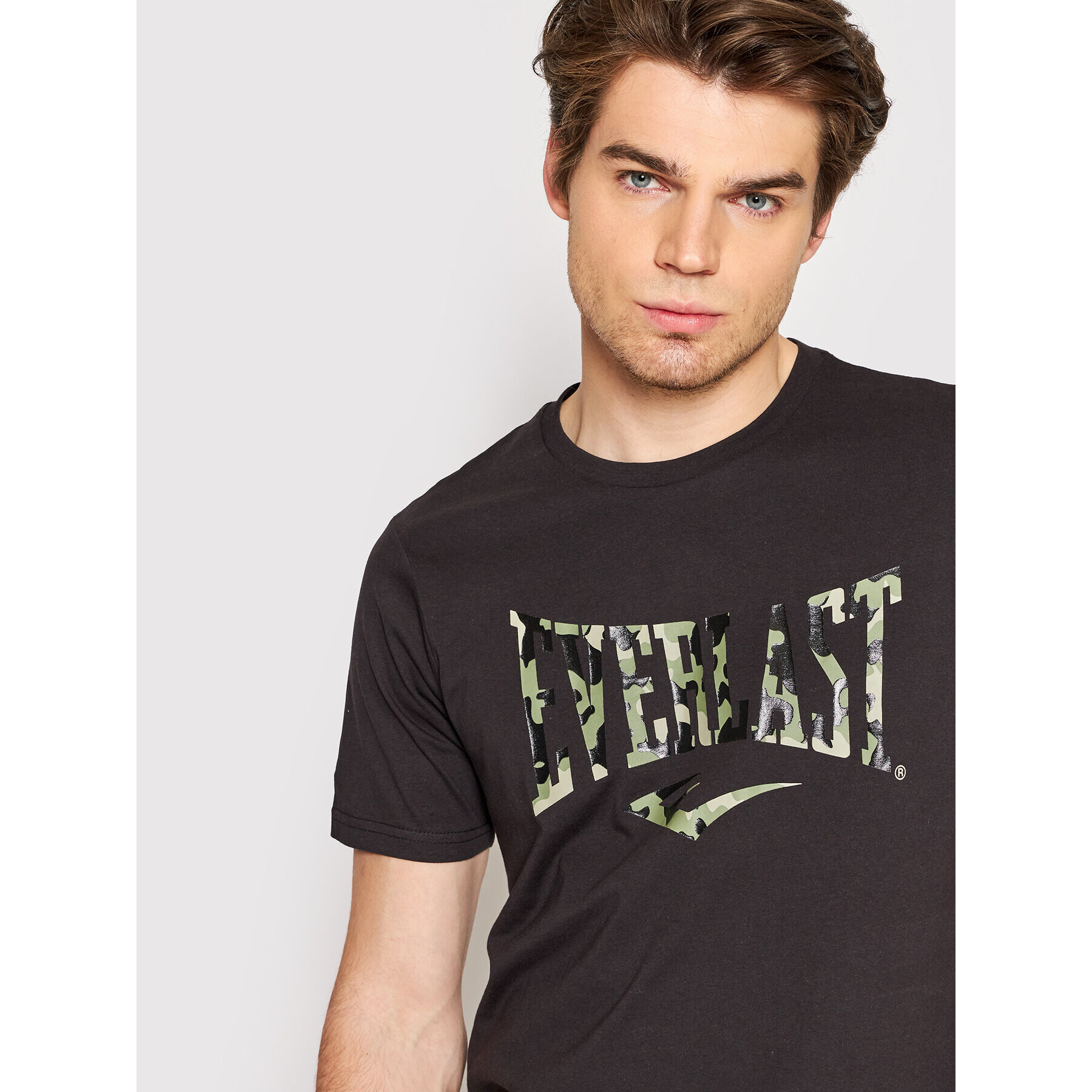 Everlast Tricou 894060-60 Negru Regular Fit - Pled.ro