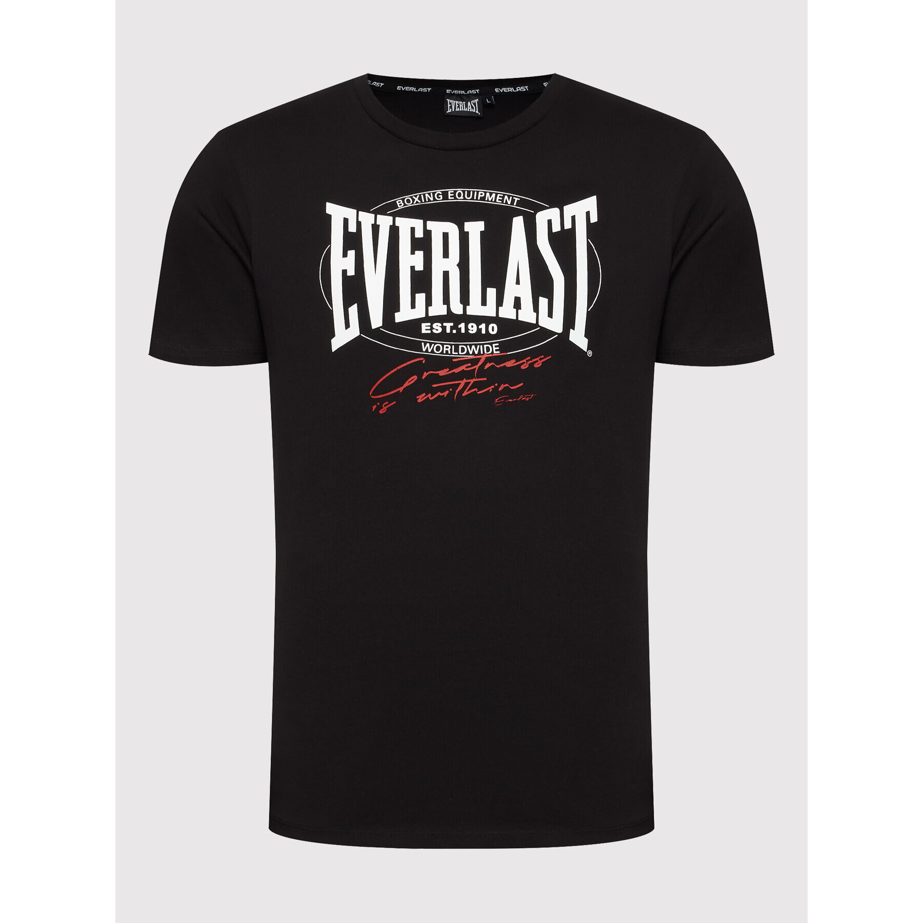 Everlast Tricou 894120-60 Negru Regular Fit - Pled.ro