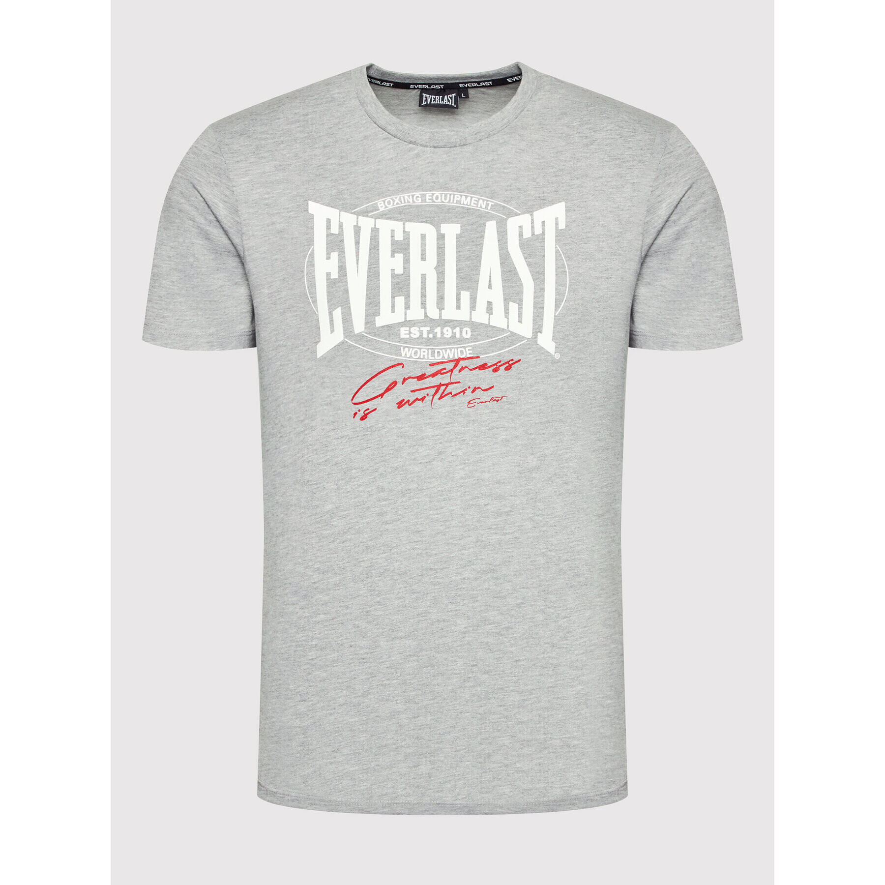 Everlast Tricou 894121-60 Gri Regular Fit - Pled.ro