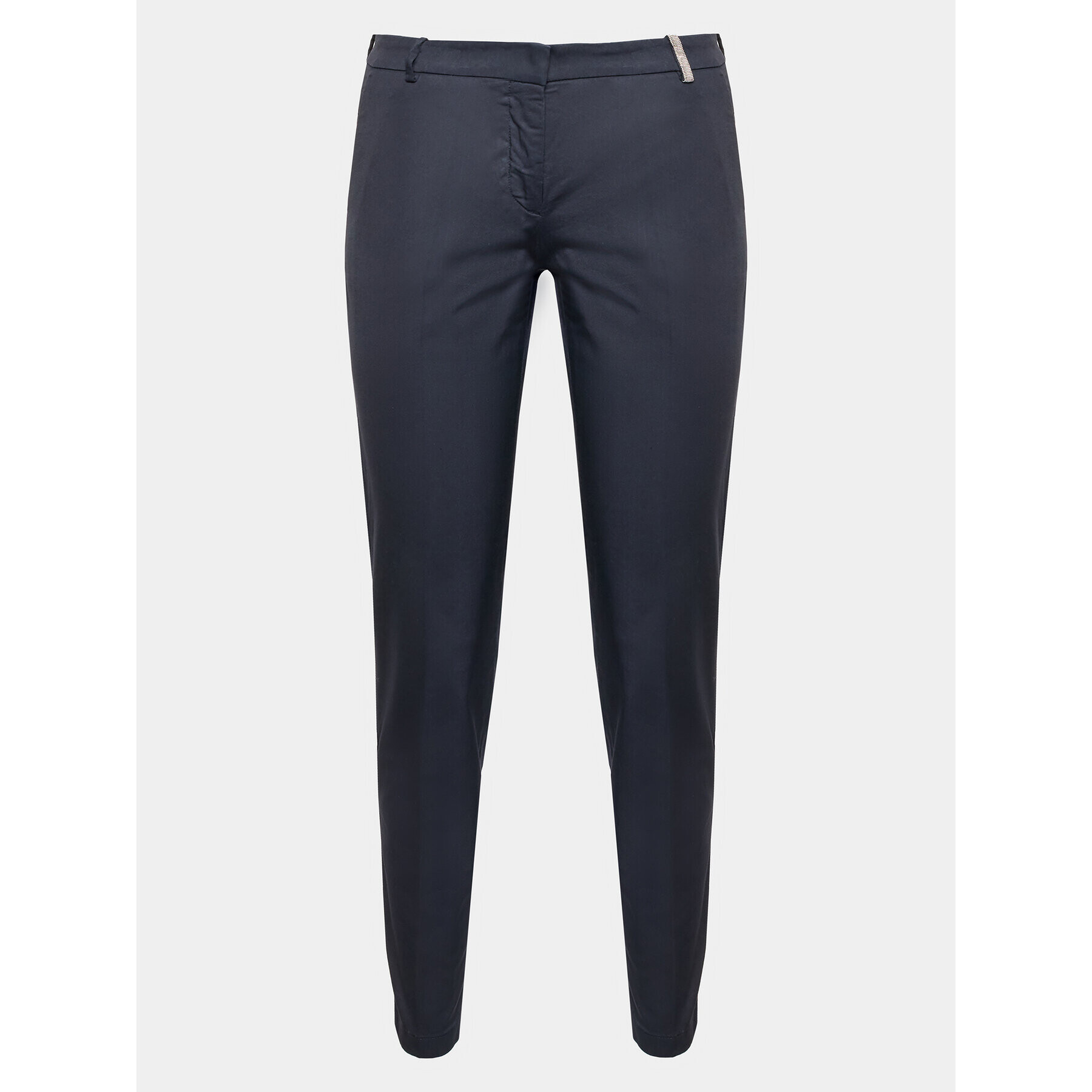 Fabiana Filippi Pantaloni din material PADP02W364 Bleumarin Regular Fit - Pled.ro