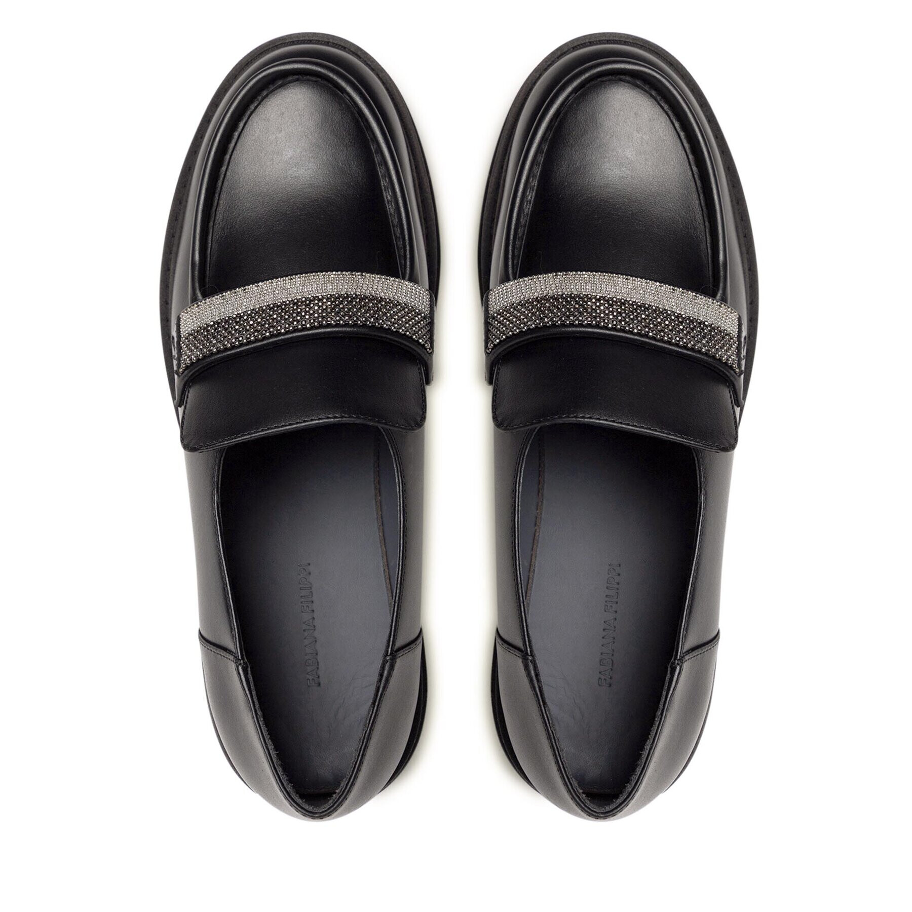 Fabiana Filippi Loafers ASD222A530 Negru - Pled.ro