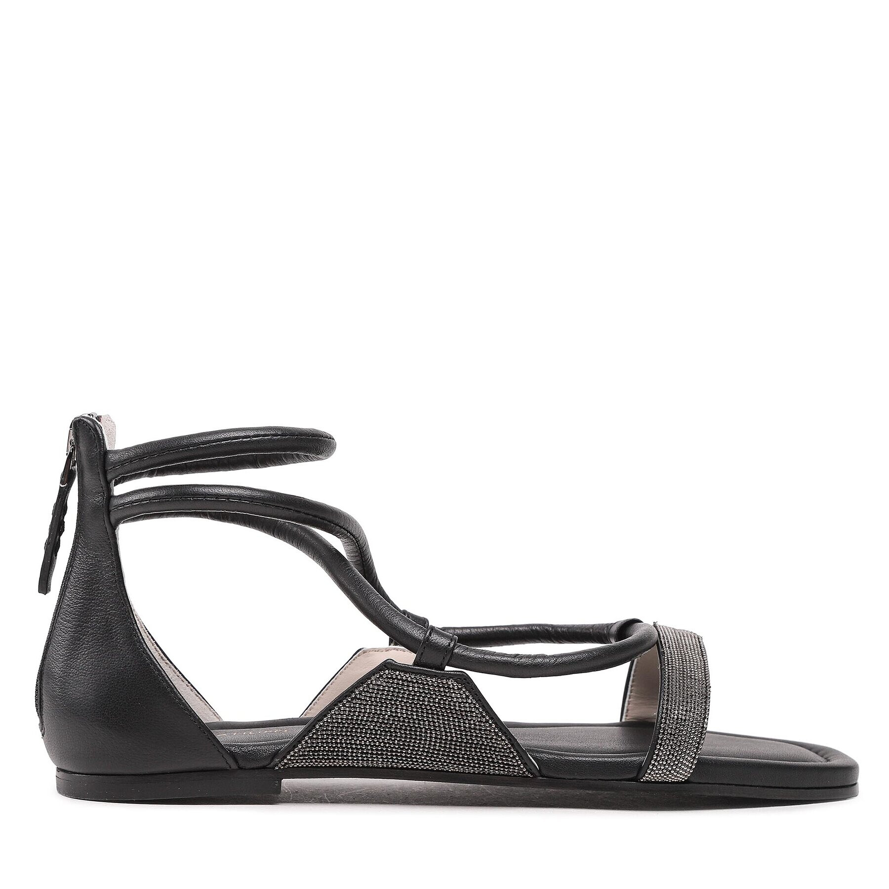 Fabiana Filippi Sandale ASD273A946 Negru - Pled.ro