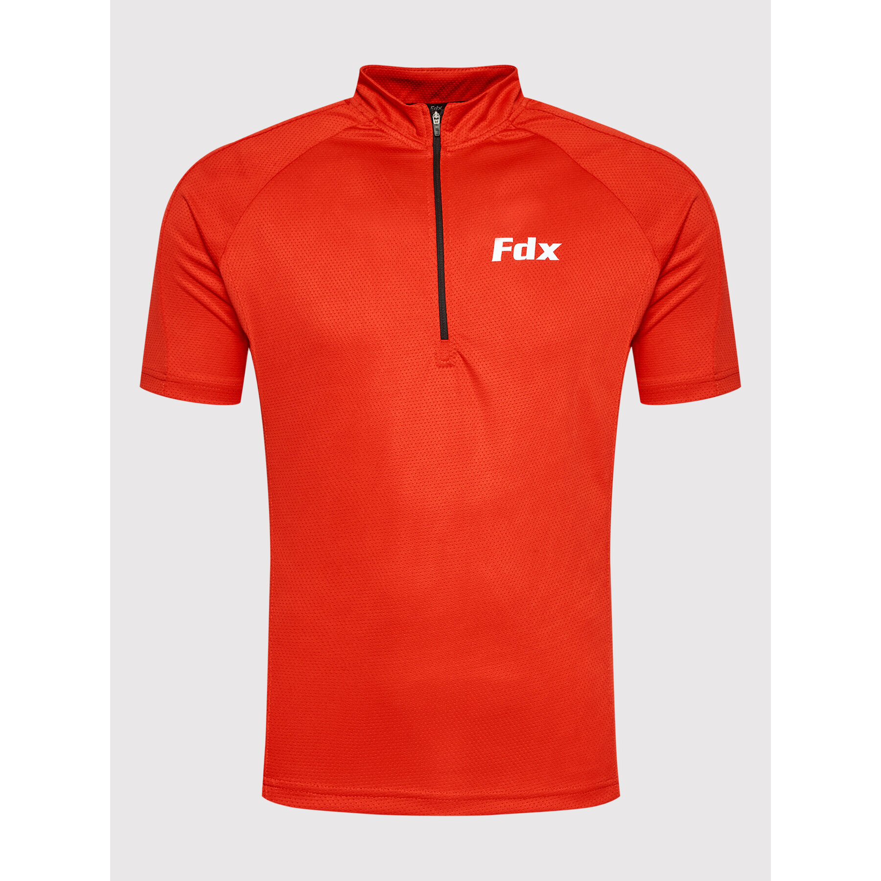 FDX Tricou de ciclism Hiviz 2050 Roșu Slim Fit - Pled.ro