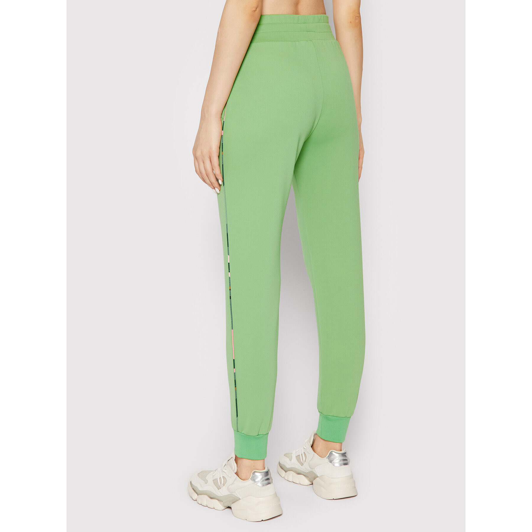 Femi Stories Pantaloni trening Fancy Verde Relaxed Fit - Pled.ro