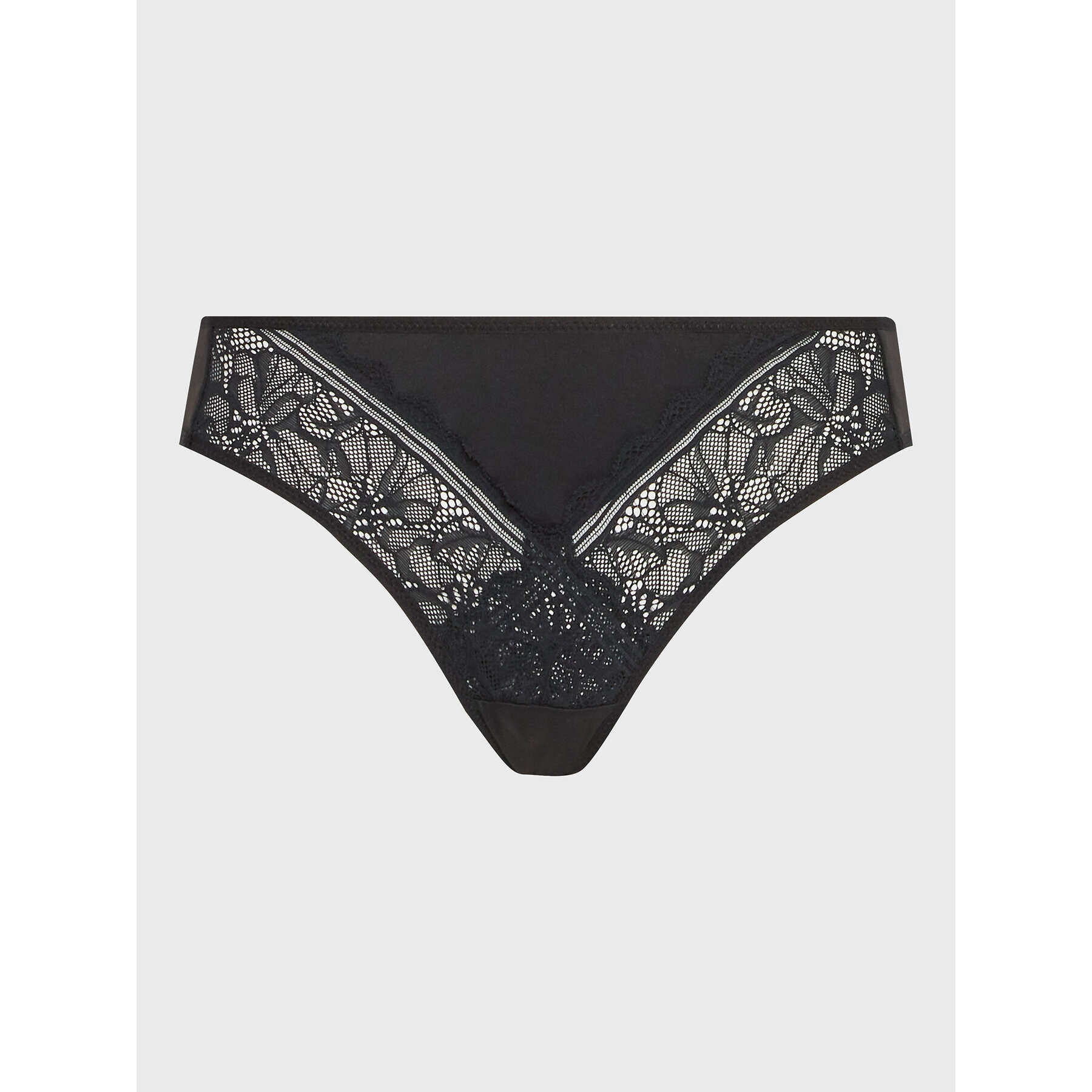 Femilet by Chantelle Chilot clasic Floral To F94230 Negru - Pled.ro