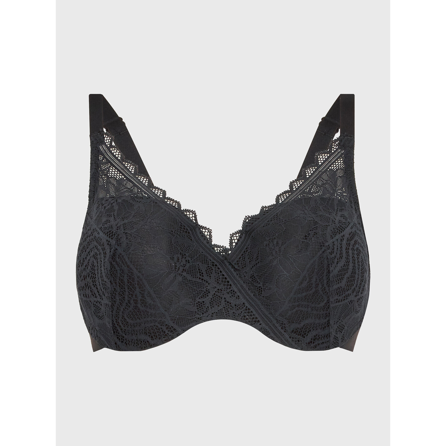 Femilet by Chantelle Sutien cu armătură Floral F94260 Negru - Pled.ro