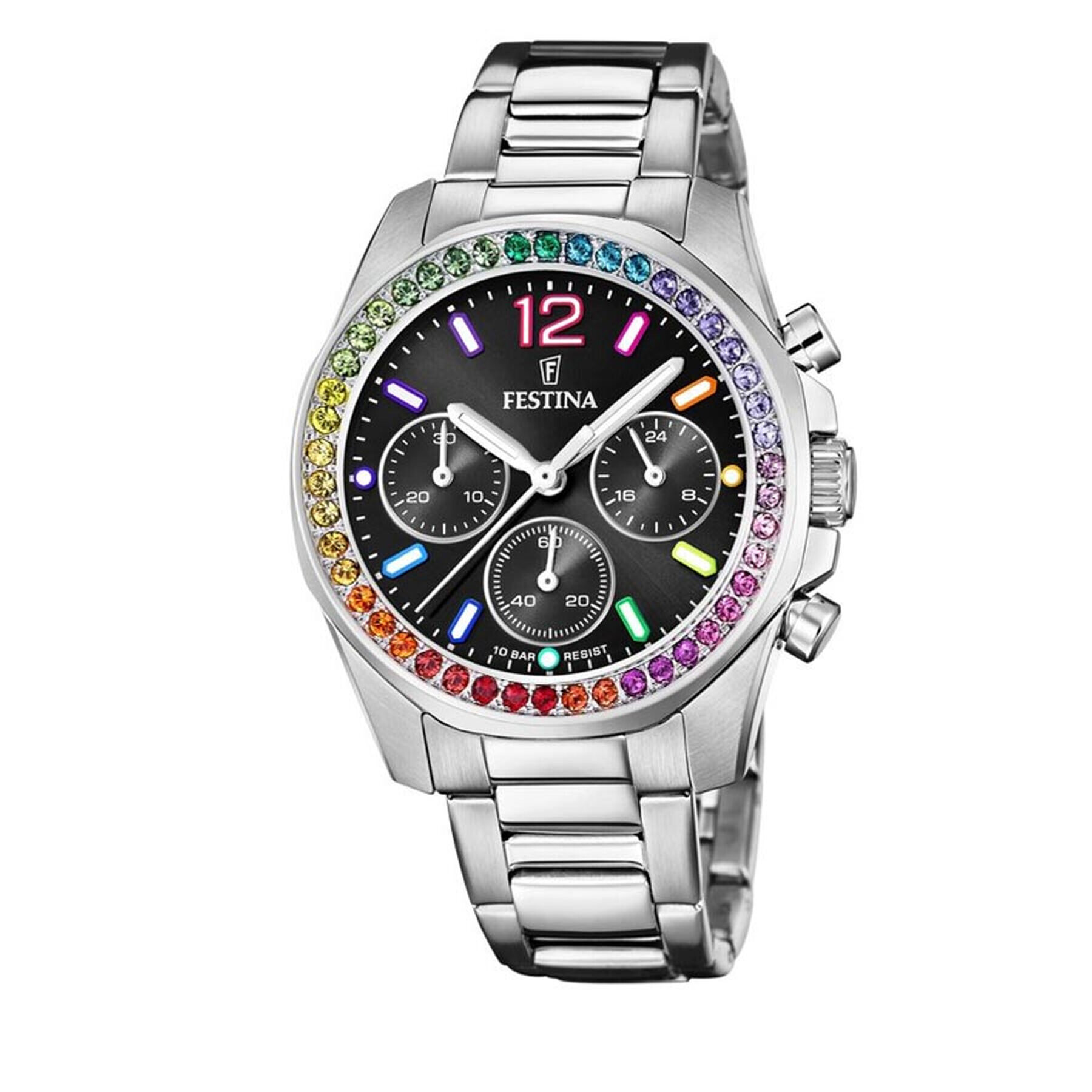 Festina Ceas Boyfriend Chronograph 20606/3 Argintiu - Pled.ro