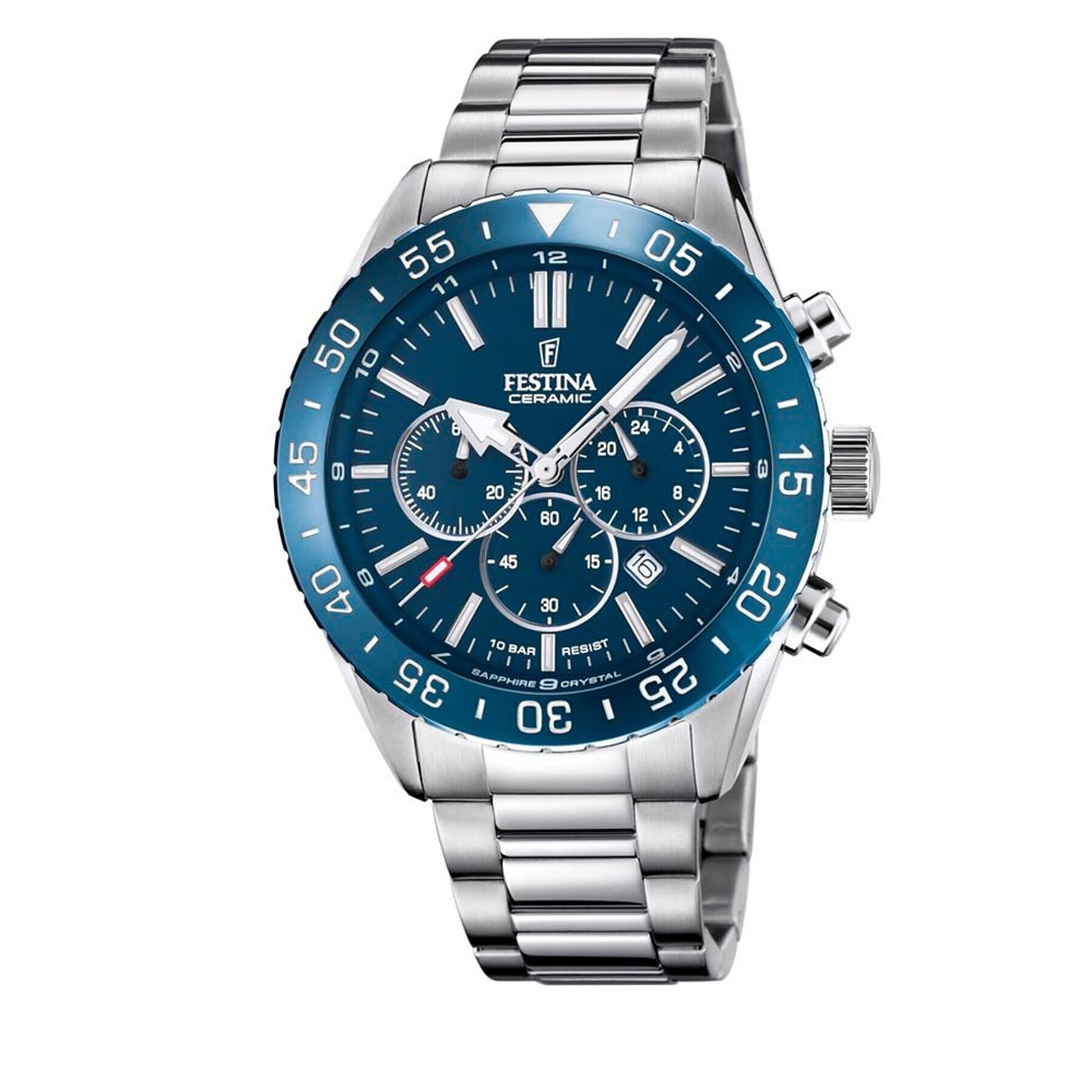 Festina Ceas Ceramic F20575/2 Argintiu - Pled.ro