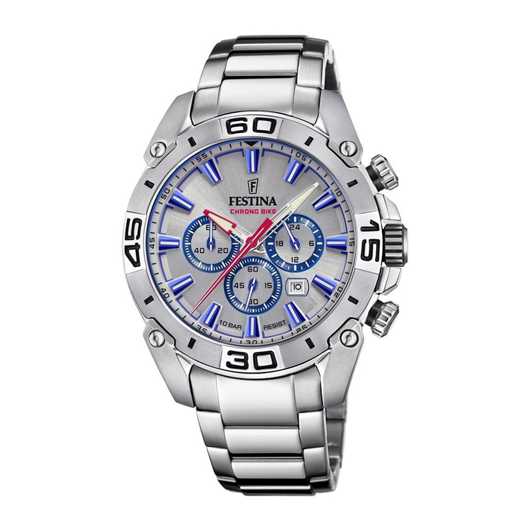 Festina Ceas Chrono Bike '21 20543/1 Argintiu - Pled.ro