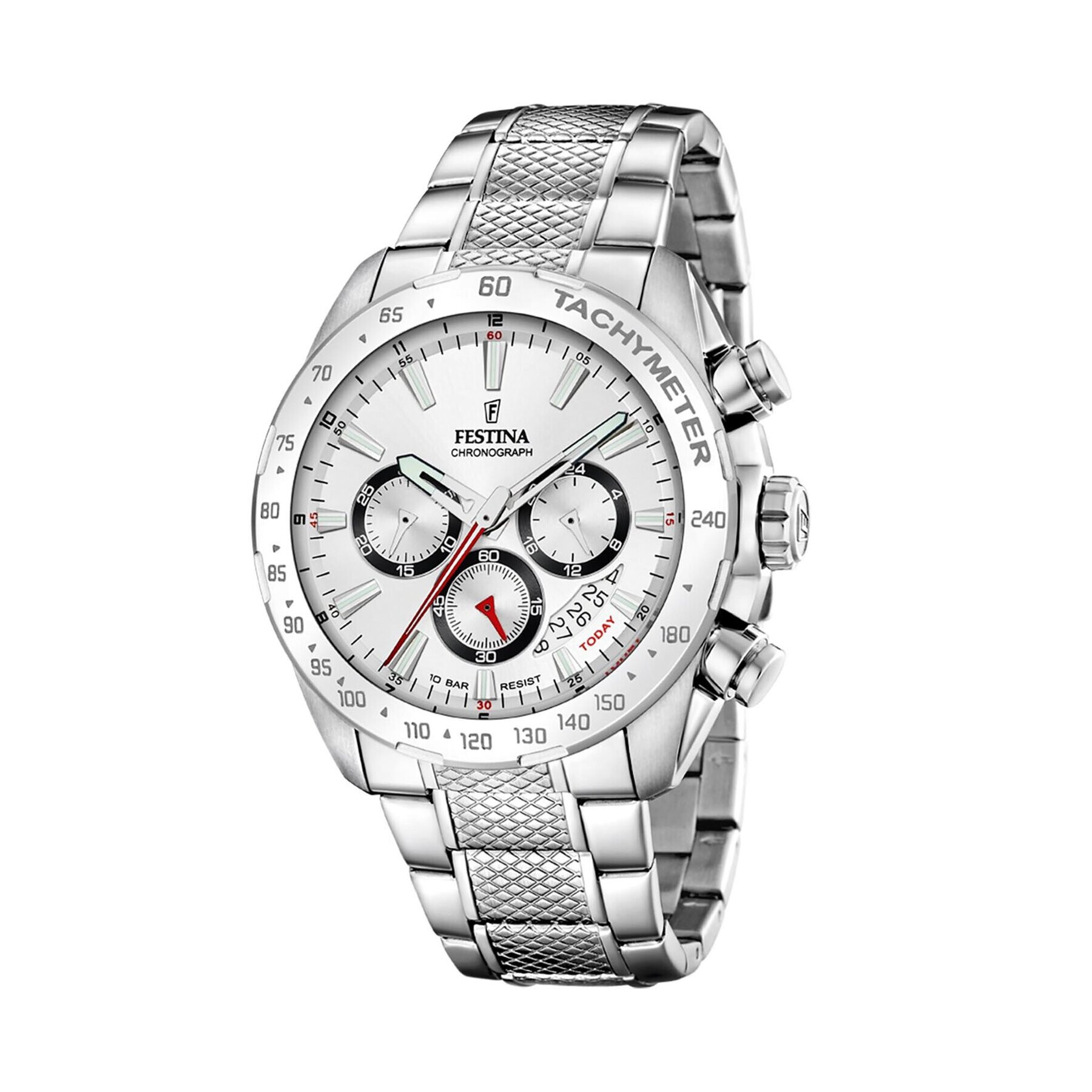 Festina Ceas Timeless Chronograph 20668/1 Argintiu - Pled.ro