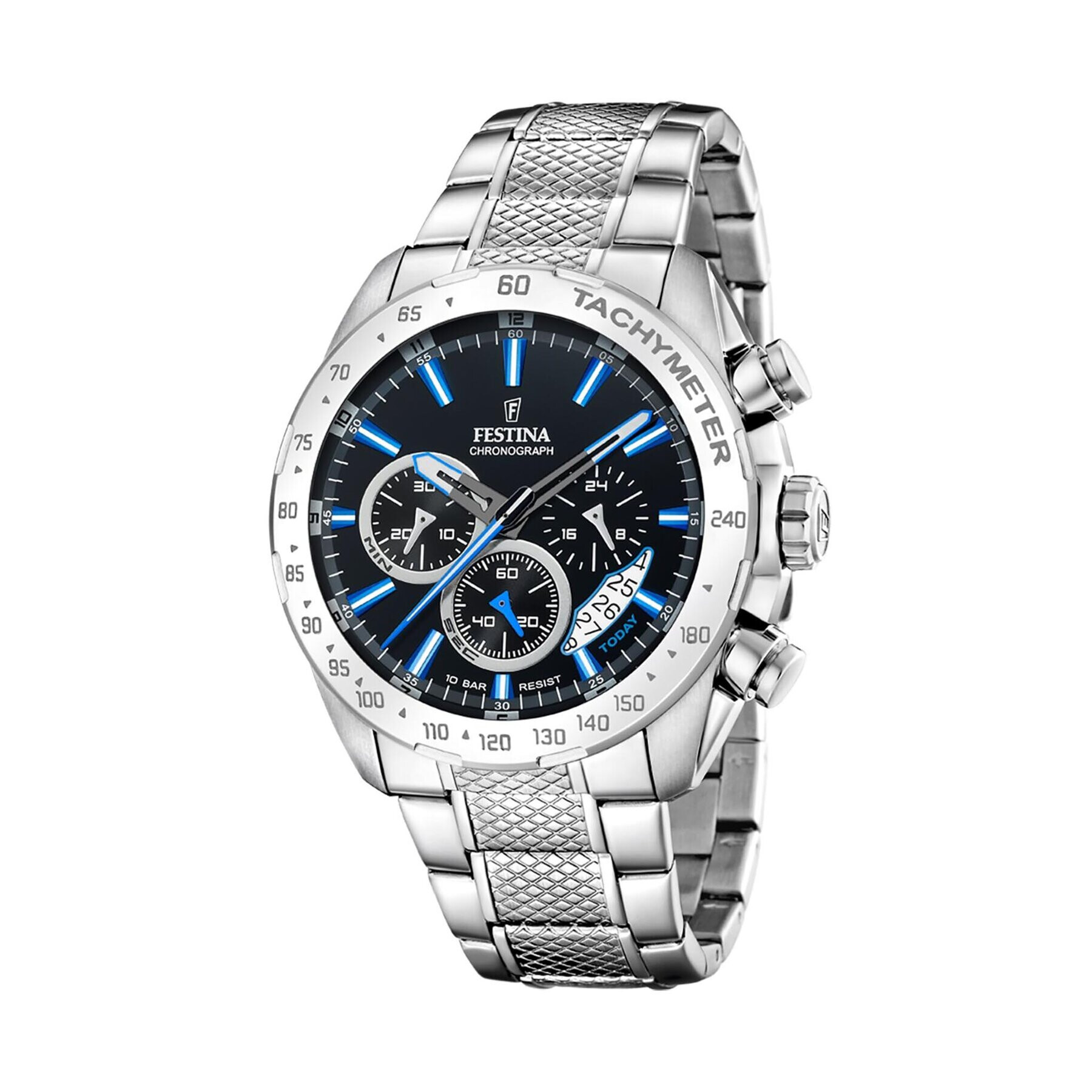 Festina Ceas Timeless Chronograph 20668/6 Argintiu - Pled.ro