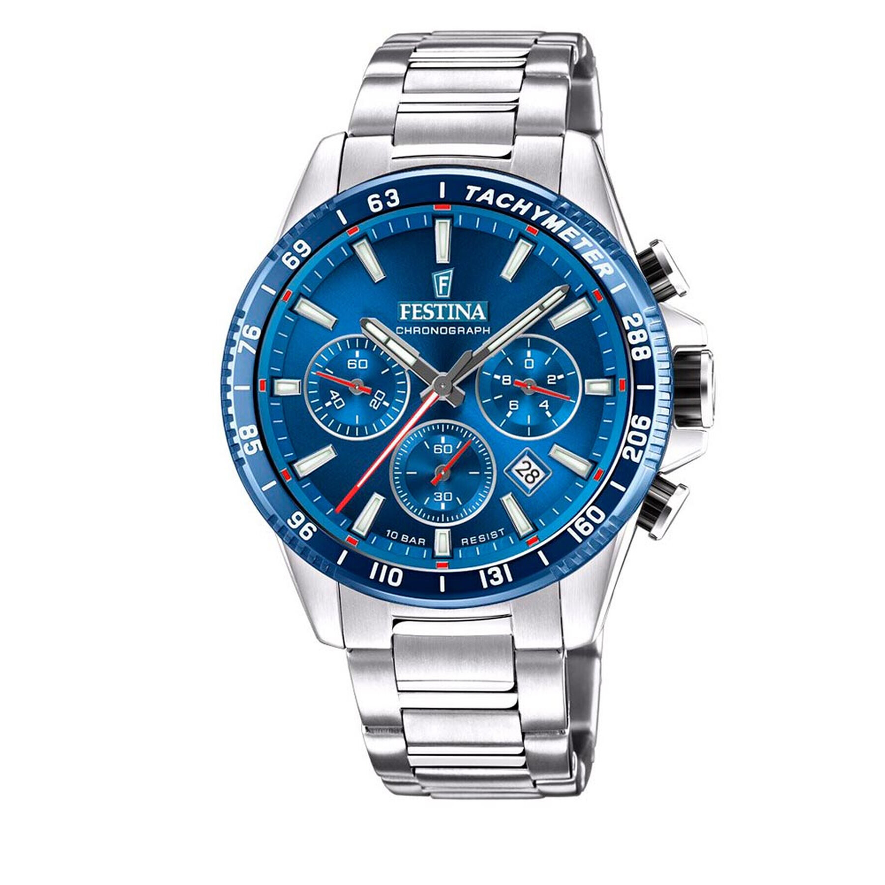 Festina Ceas Timeless Chronograph F20560/3 Argintiu - Pled.ro