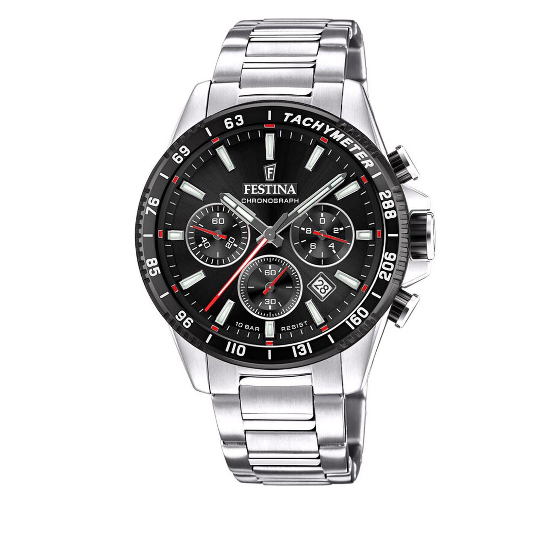 Festina Ceas Timeless Chronograph F20560/6 Argintiu - Pled.ro