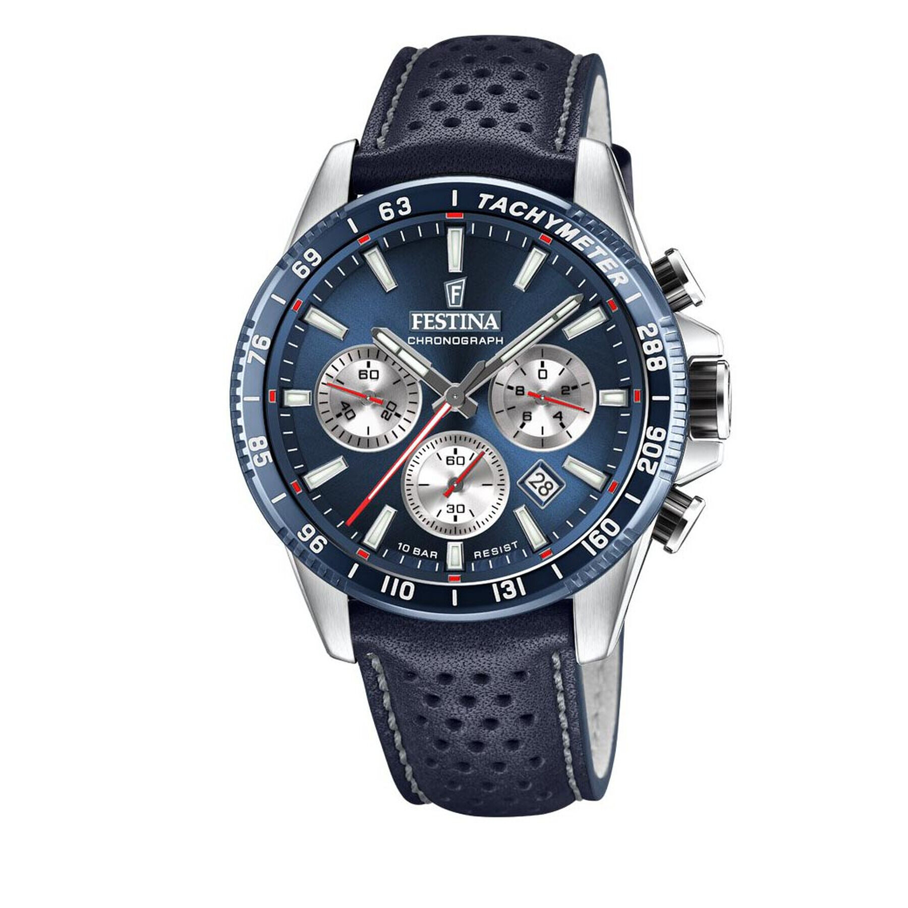 Festina Ceas Timeless Chronograph F20561/2 Bleumarin - Pled.ro