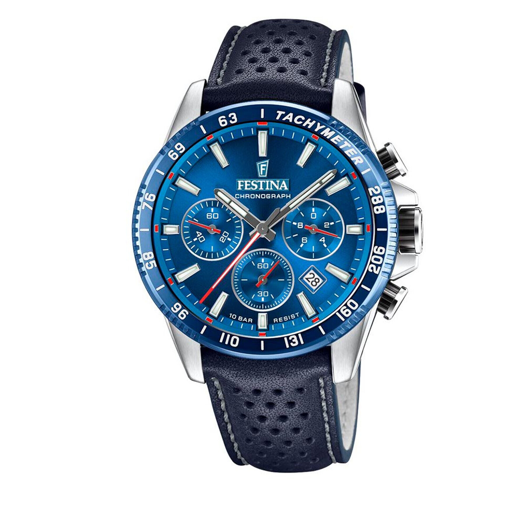 Festina Ceas Timeless Chronograph F20561/3 Bleumarin - Pled.ro