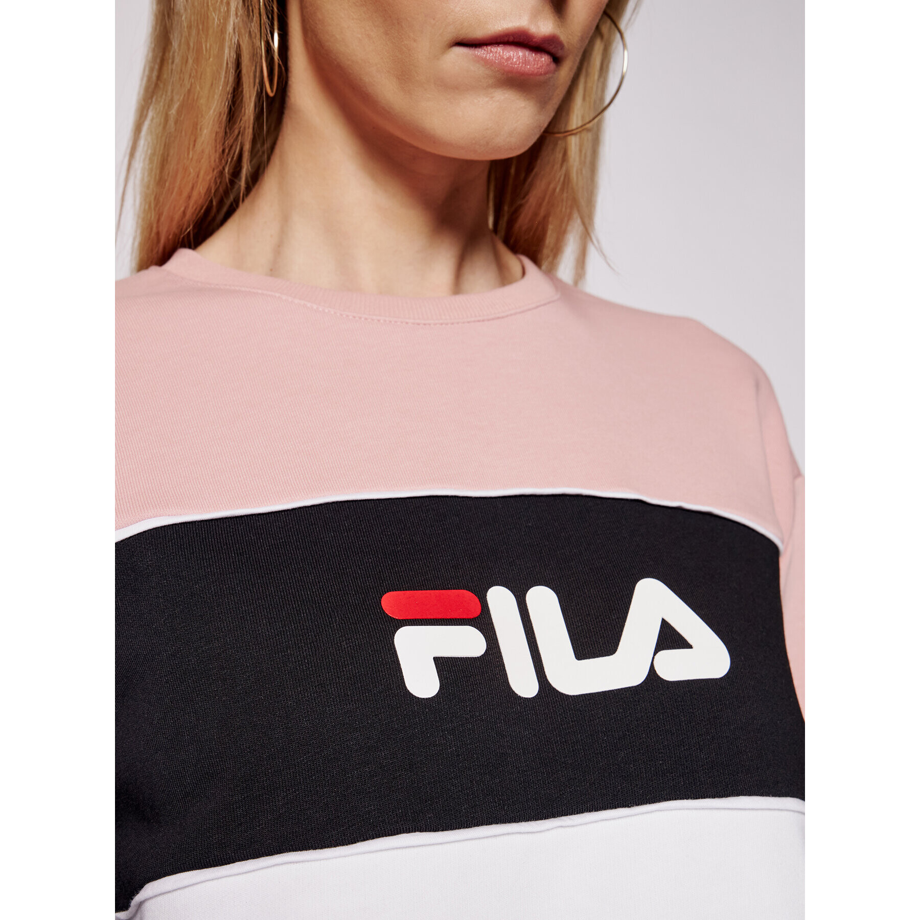 Fila Bluză Amina 688489 Roz Regular Fit - Pled.ro