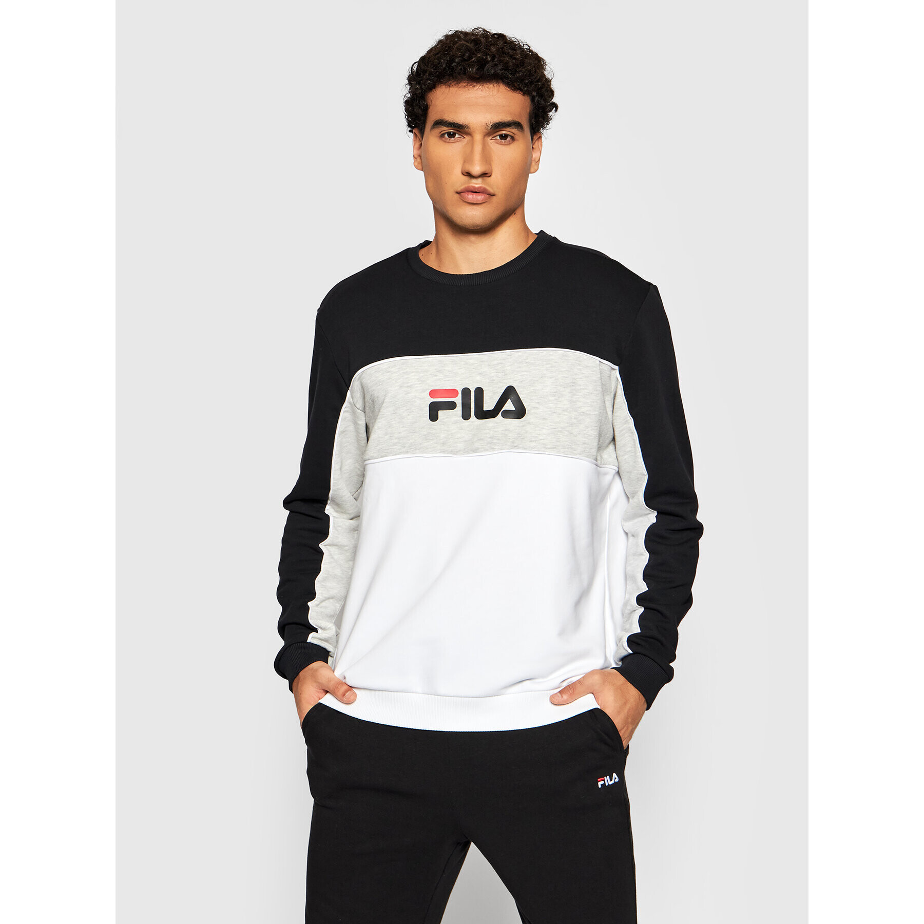 Fila Bluză Aqil 688467 Alb Regular Fit - Pled.ro