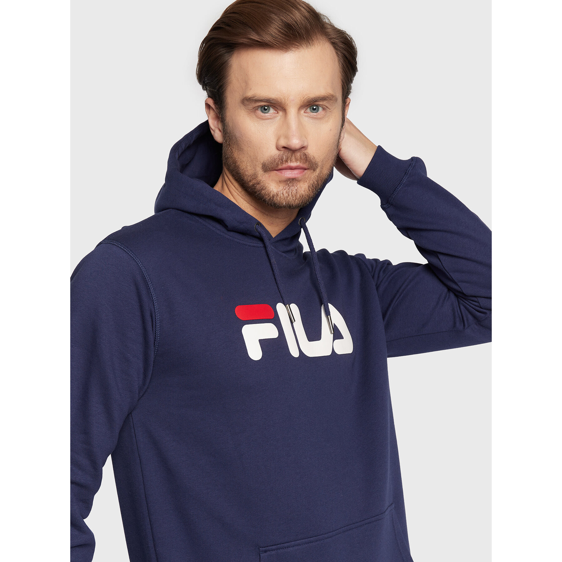 Fila Bluză Barumini Hoody Bleumarin Regular Fit - Pled.ro