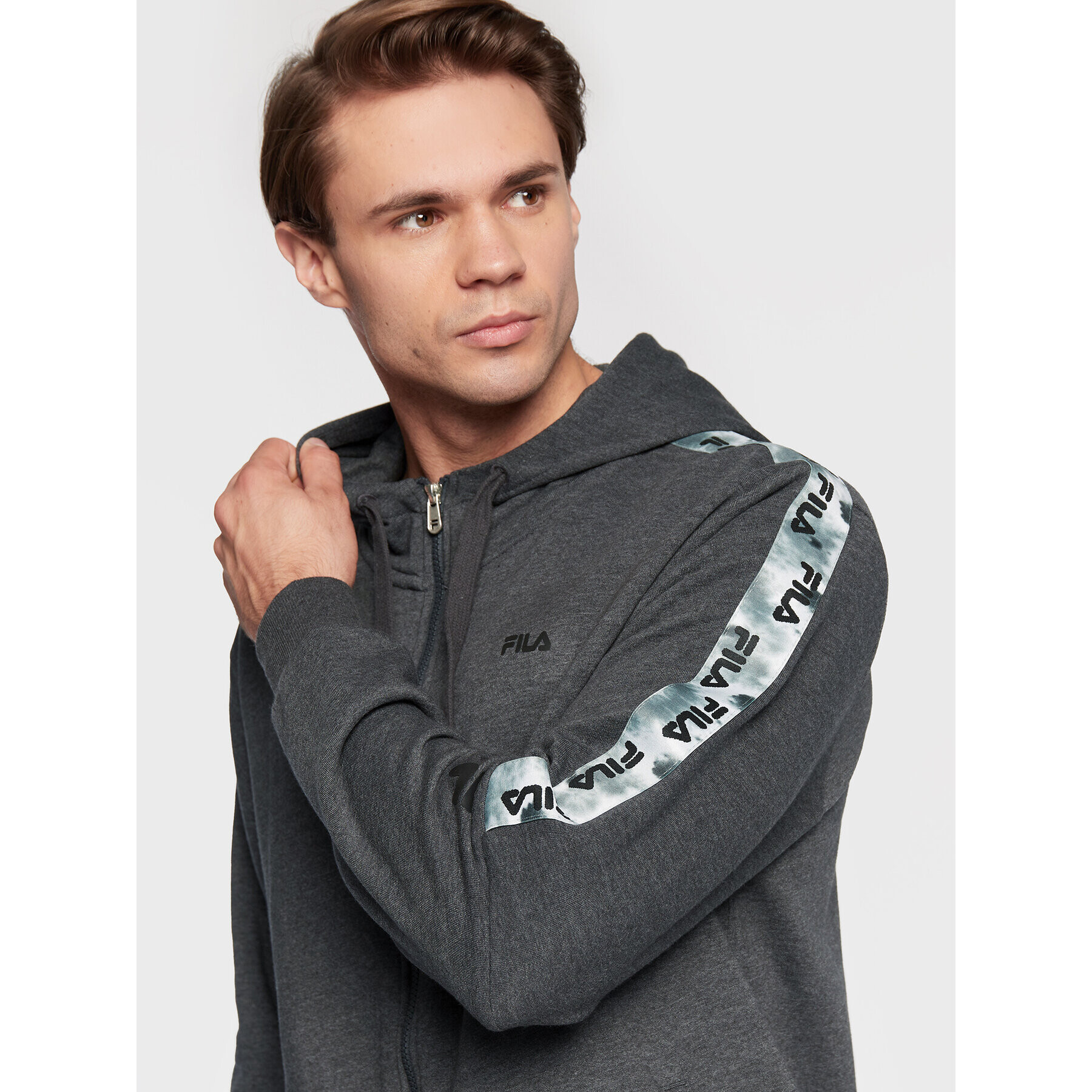 Fila Bluză Bastahl FAM0191 Gri Regular Fit - Pled.ro