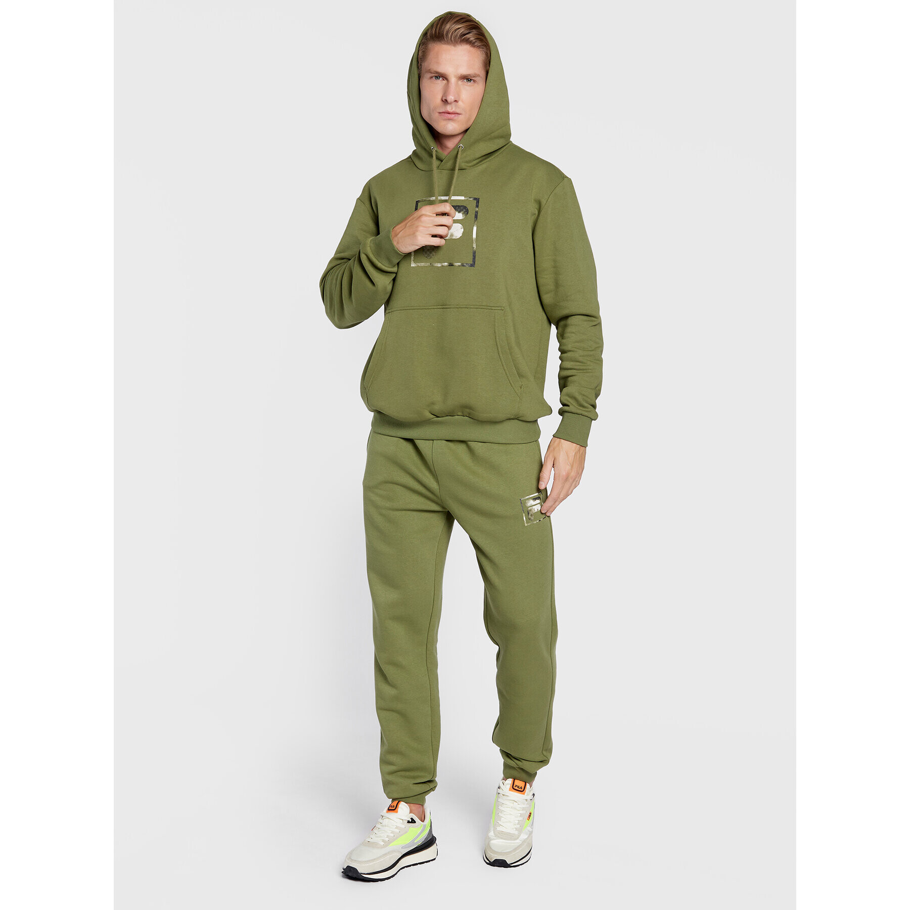 Fila Bluză Bergsn FAM0187 Verde Regular Fit - Pled.ro