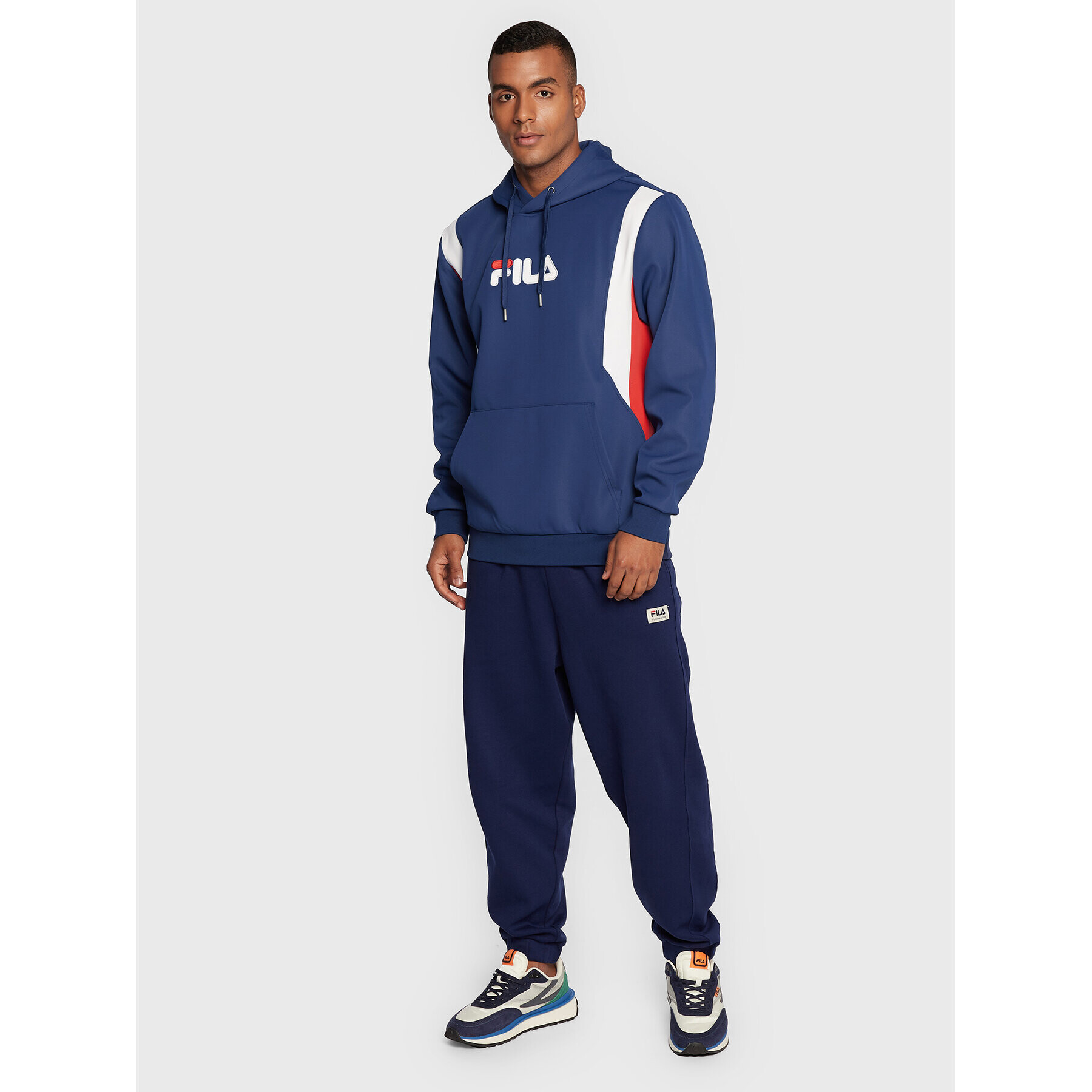 Fila Bluză Bogno FAM0176 Bleumarin Regular Fit - Pled.ro