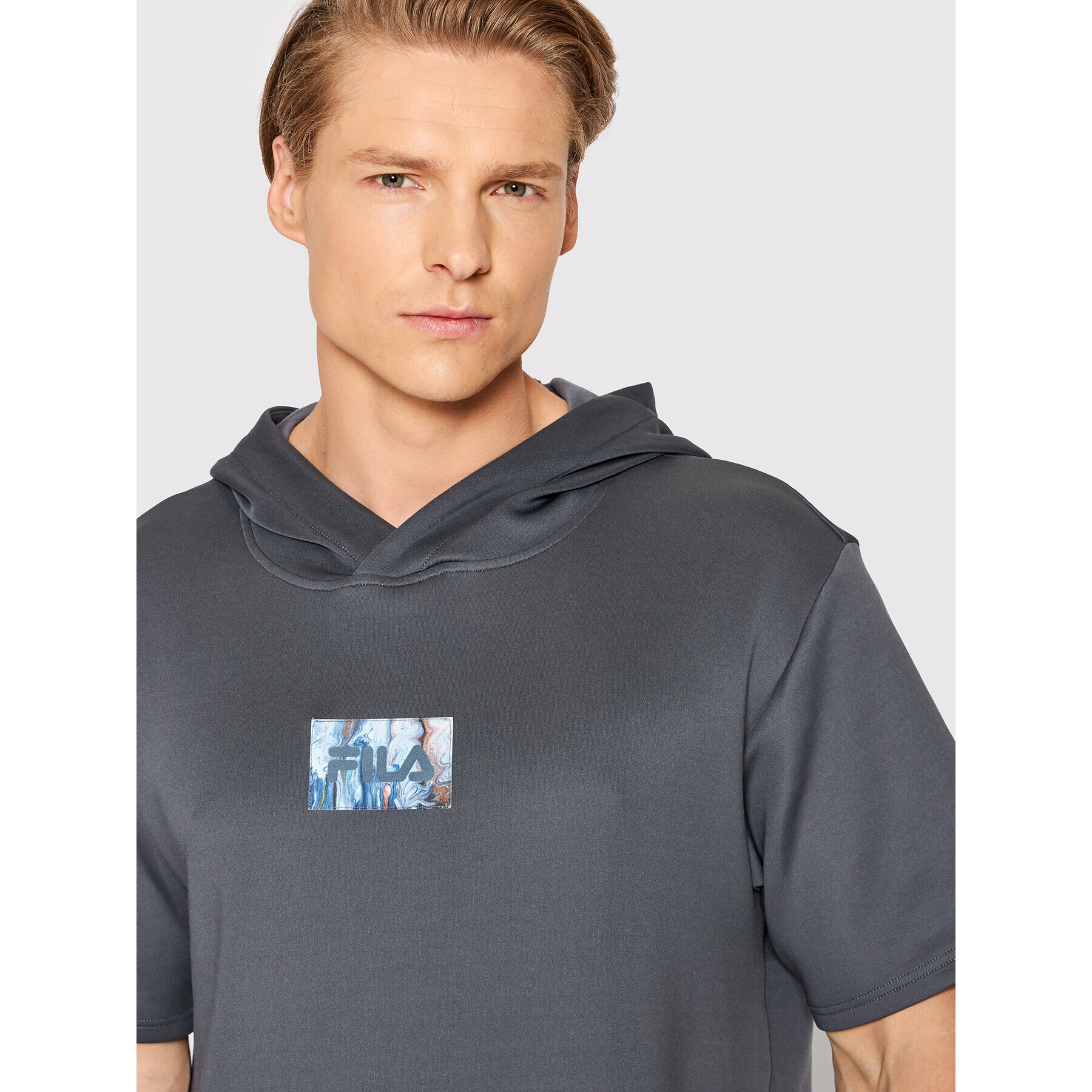 Fila Bluză Comiso FAM0052 Gri Regular Fit - Pled.ro