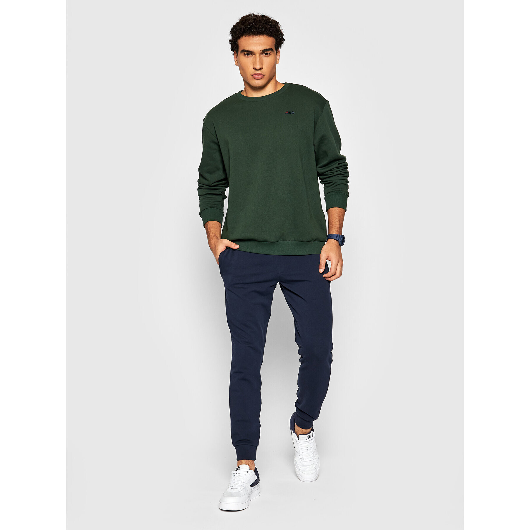 Fila Bluză Edsel 689113 Verde Regular Fit - Pled.ro