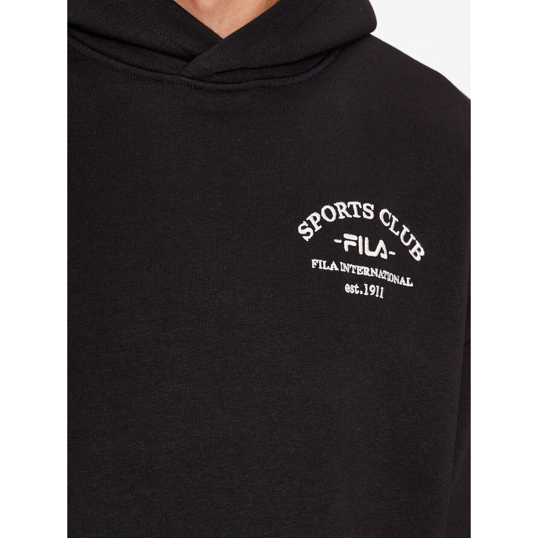 Fila Bluză FAM0503 Negru Oversize - Pled.ro