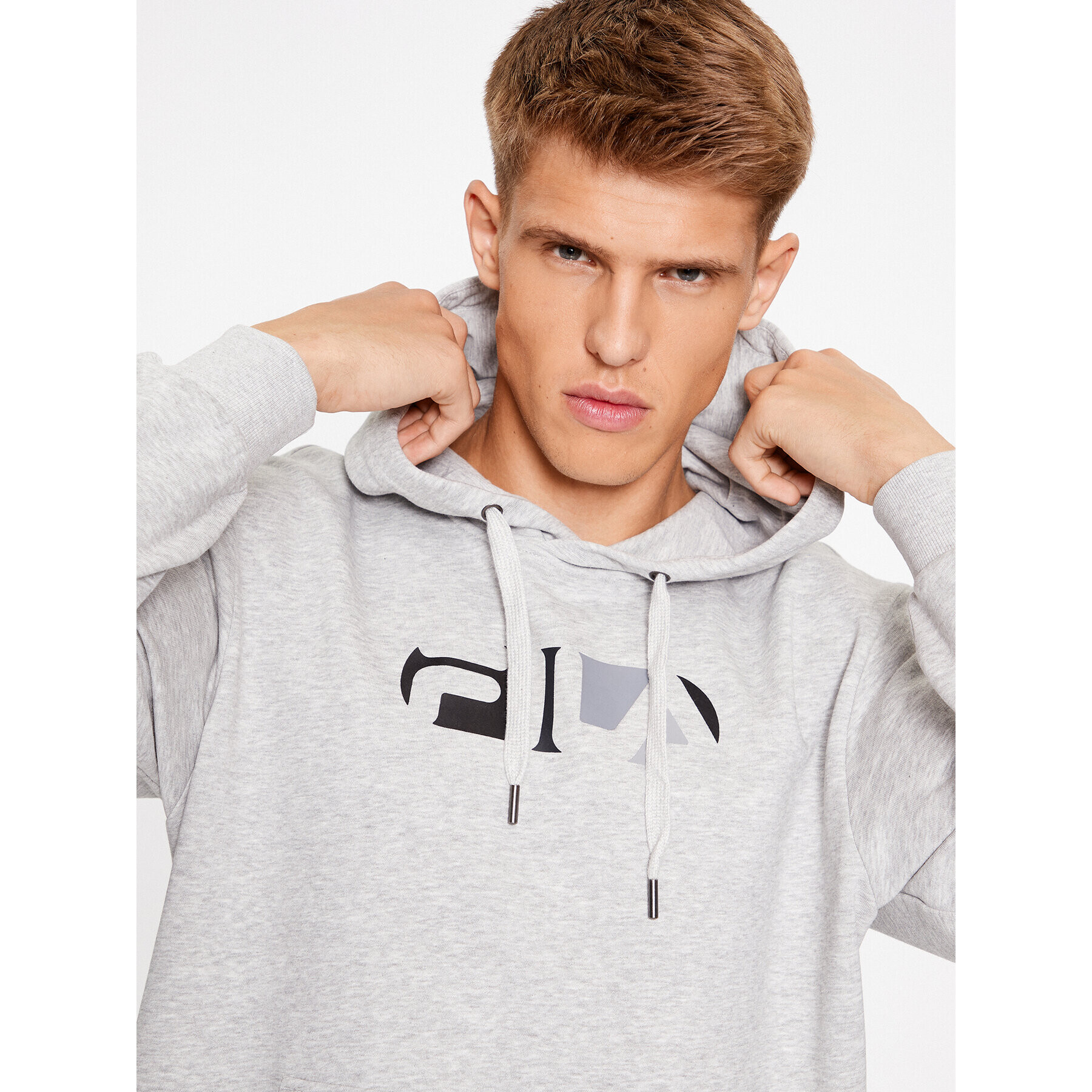 Fila Bluză FAM0511 Gri Regular Fit - Pled.ro