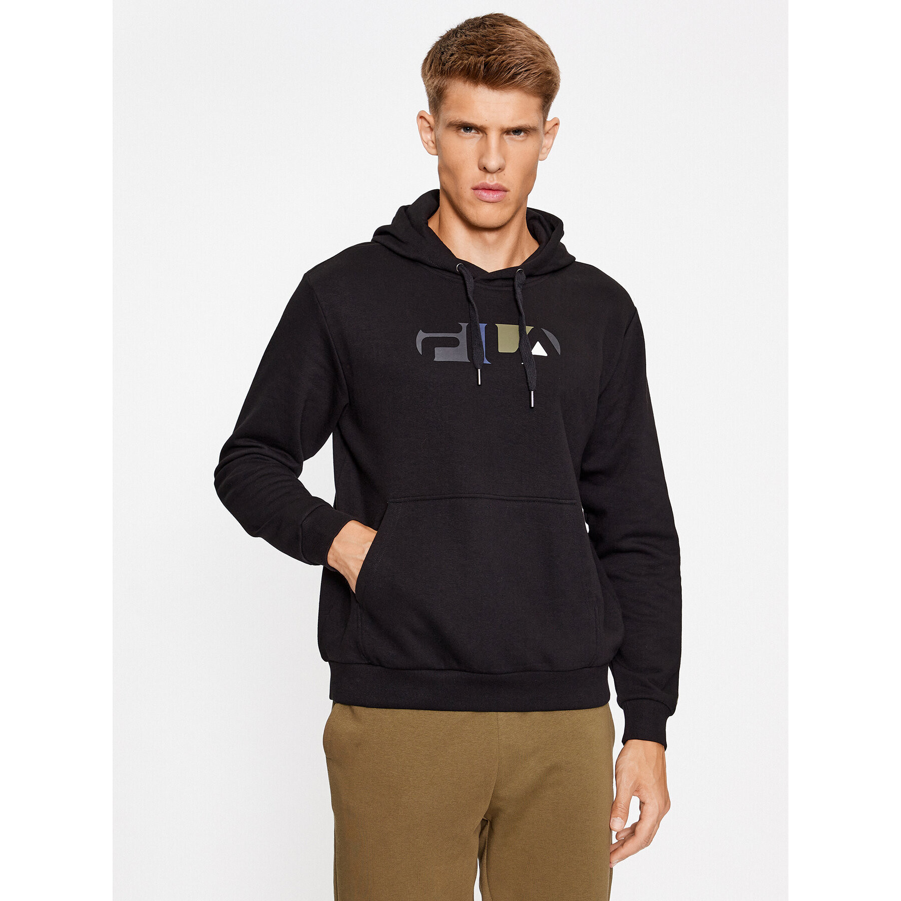 Fila Bluză FAM0511 Negru Regular Fit - Pled.ro