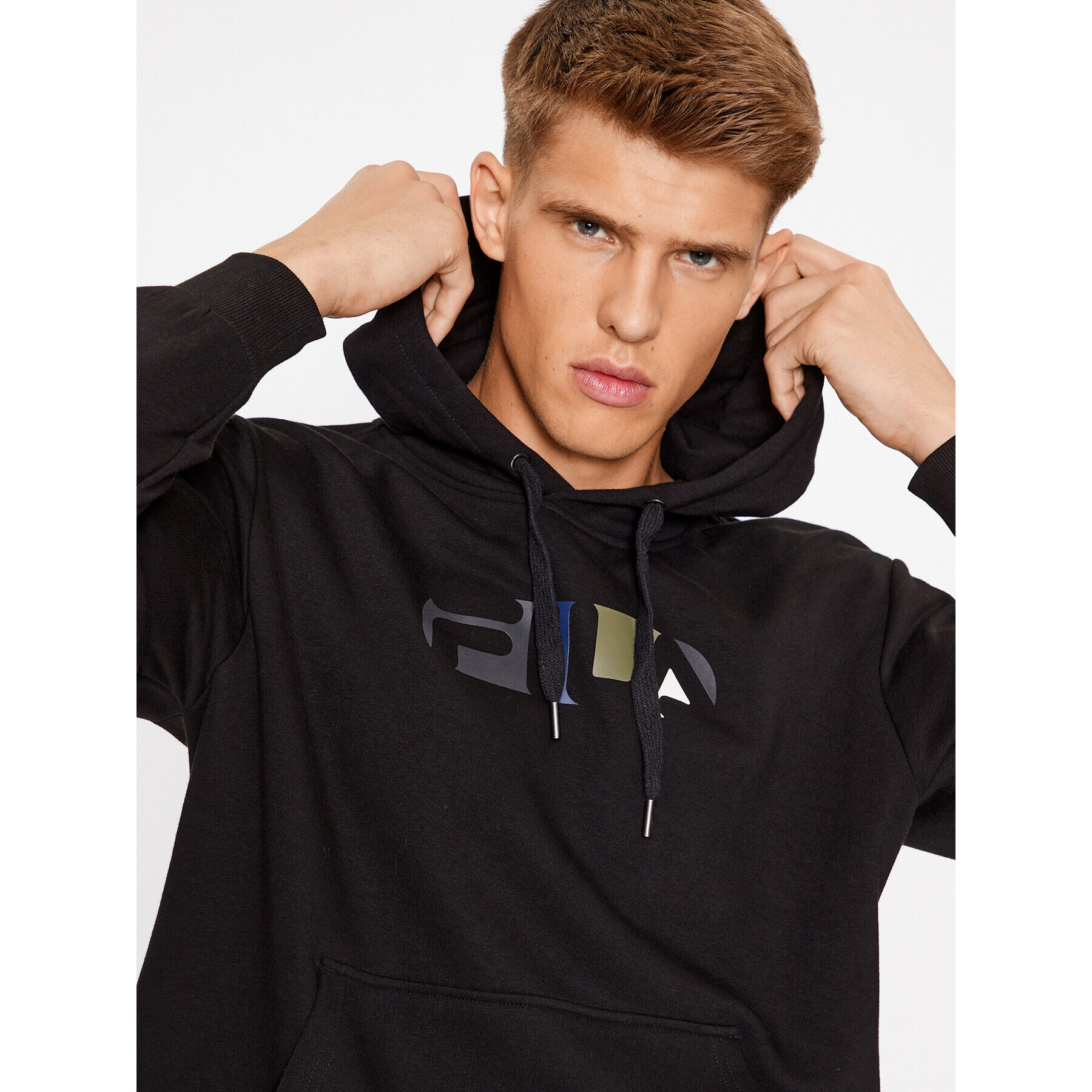 Fila Bluză FAM0511 Negru Regular Fit - Pled.ro