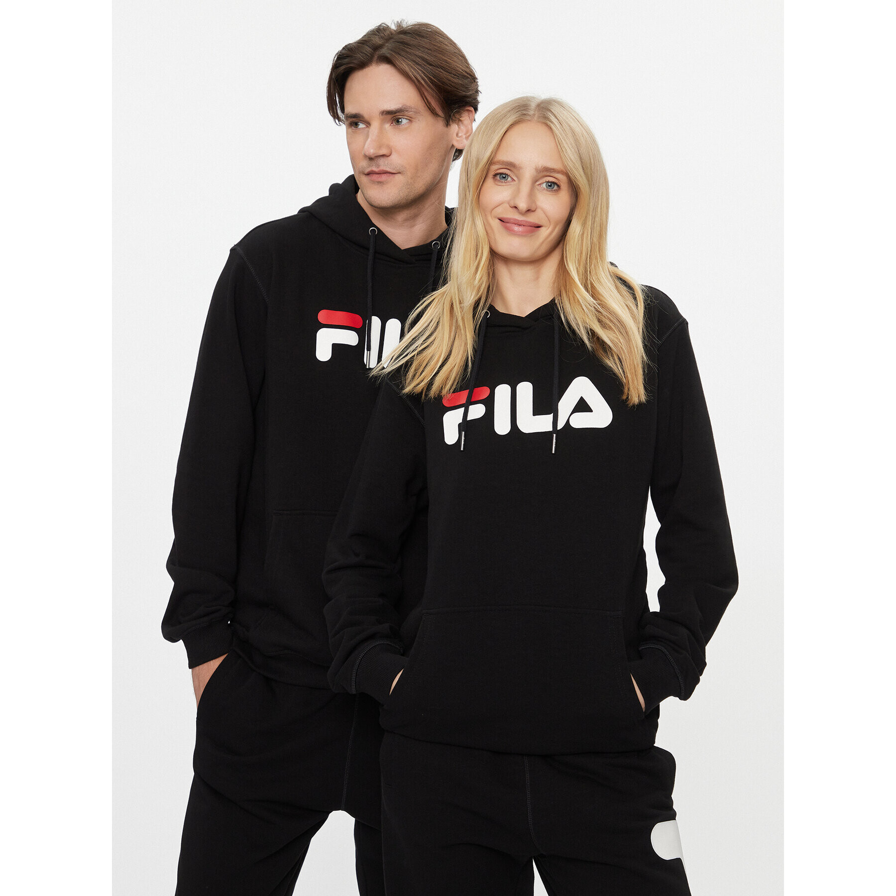 Fila Bluză FAU0068 Negru Regular Fit - Pled.ro