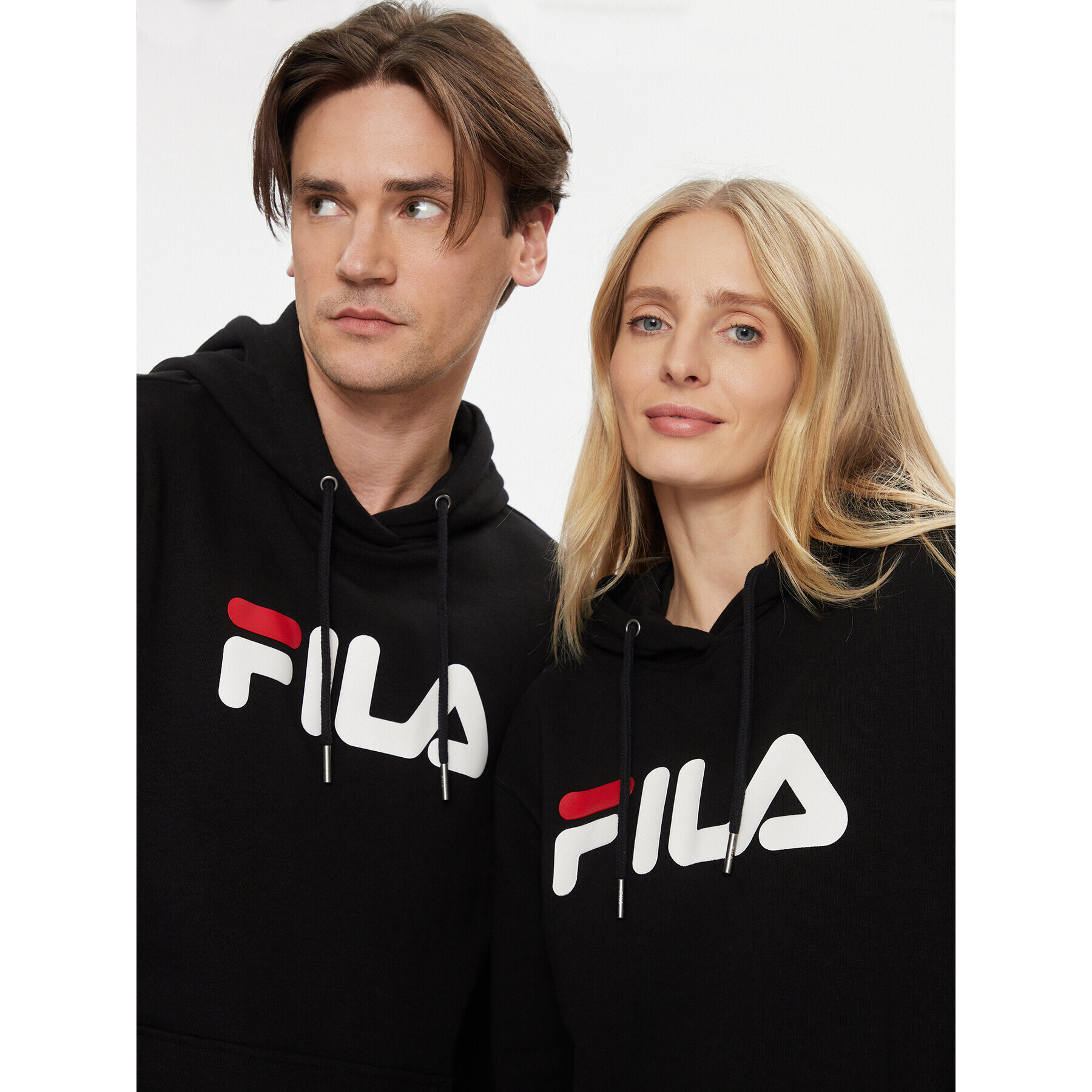 Fila Bluză FAU0068 Negru Regular Fit - Pled.ro