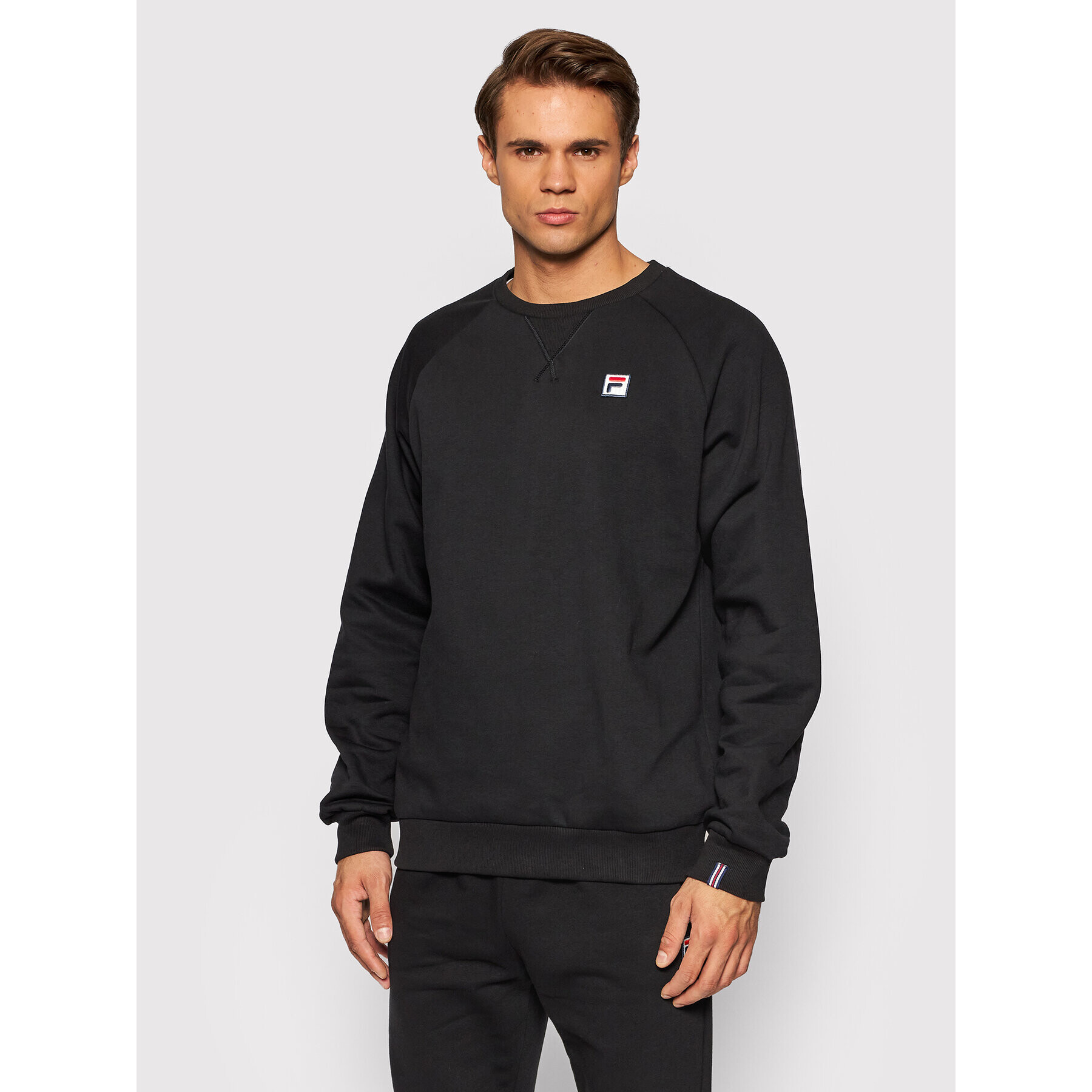 Fila Bluză Heath Raglan 689038 Negru Regular Fit - Pled.ro