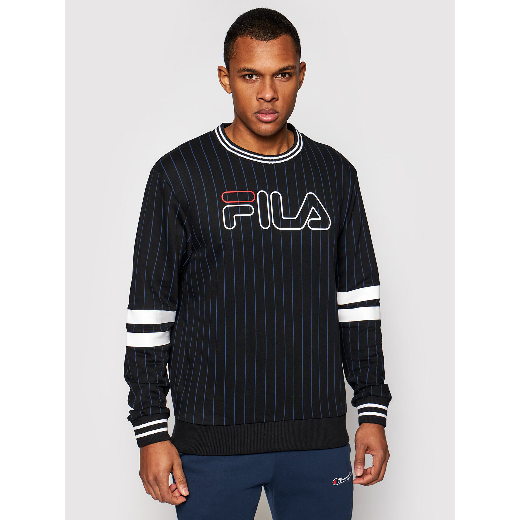 Fila Bluză Jamy 683271 Negru Regular Fit - Pled.ro