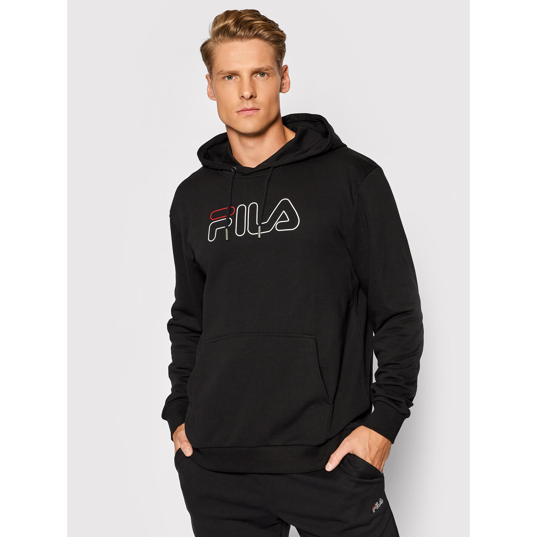 Fila Bluză Laban 687125 Negru Regular Fit - Pled.ro