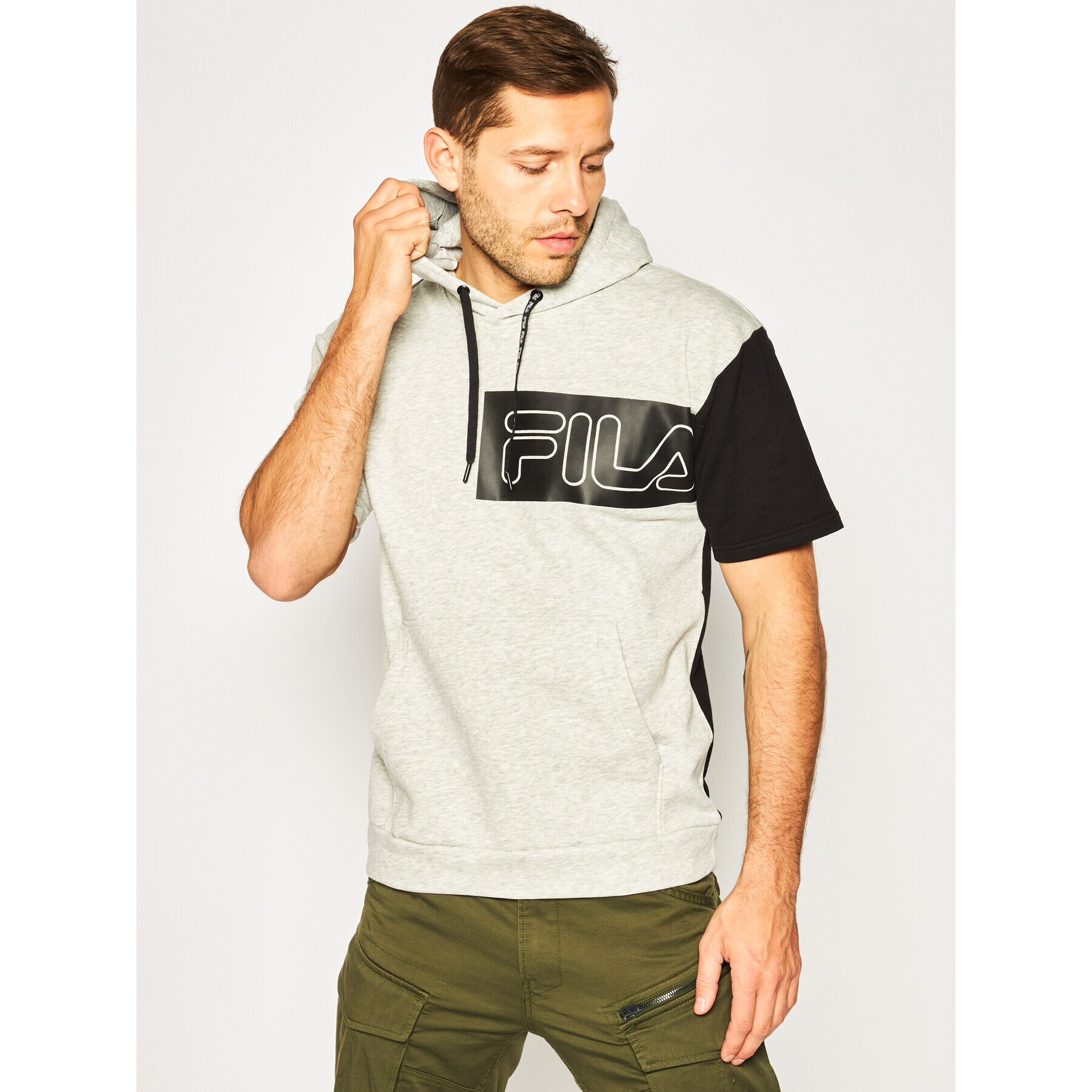 Fila Bluză Liam 683091 Gri Regular Fit - Pled.ro