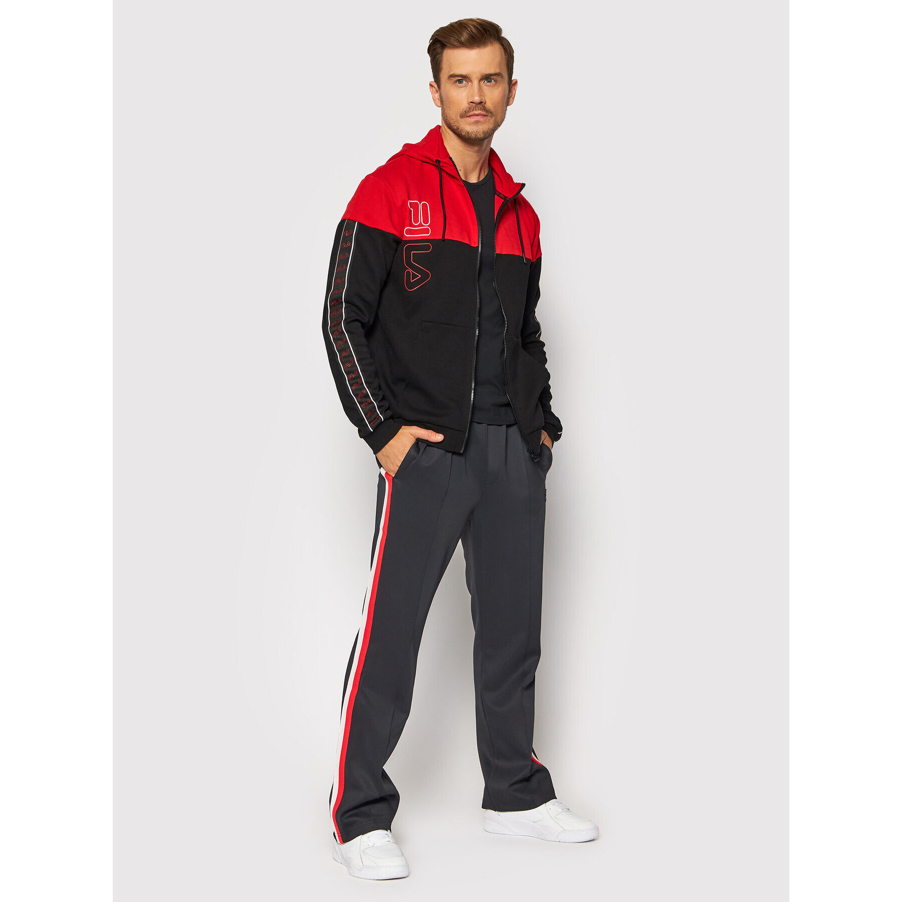 Fila Bluză Ole 683478 Negru Regular Fit - Pled.ro