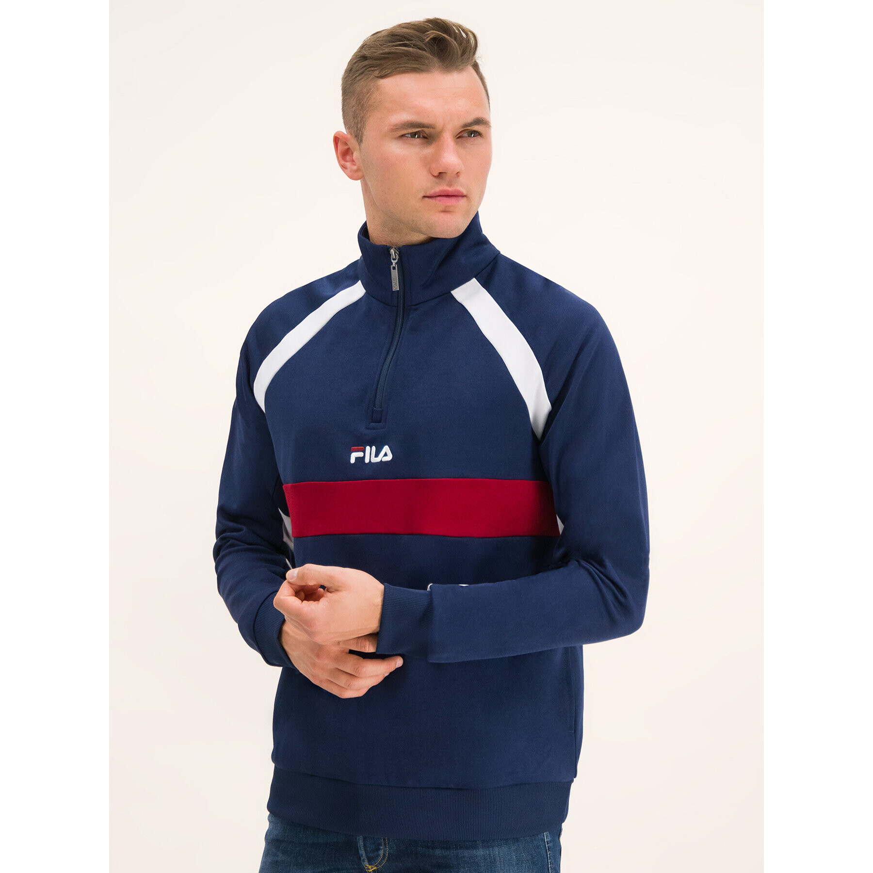 Fila Bluză Oligert 687237 Bleumarin Regular Fit - Pled.ro