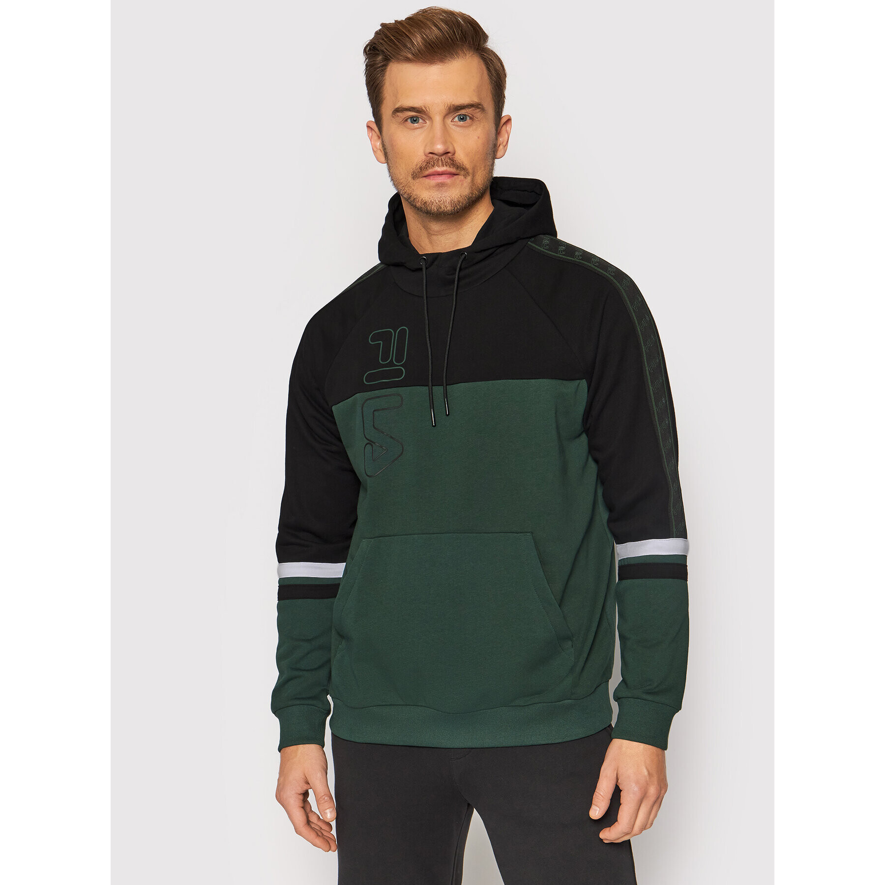 Fila Bluză Onan 683480 Verde Regular Fit - Pled.ro