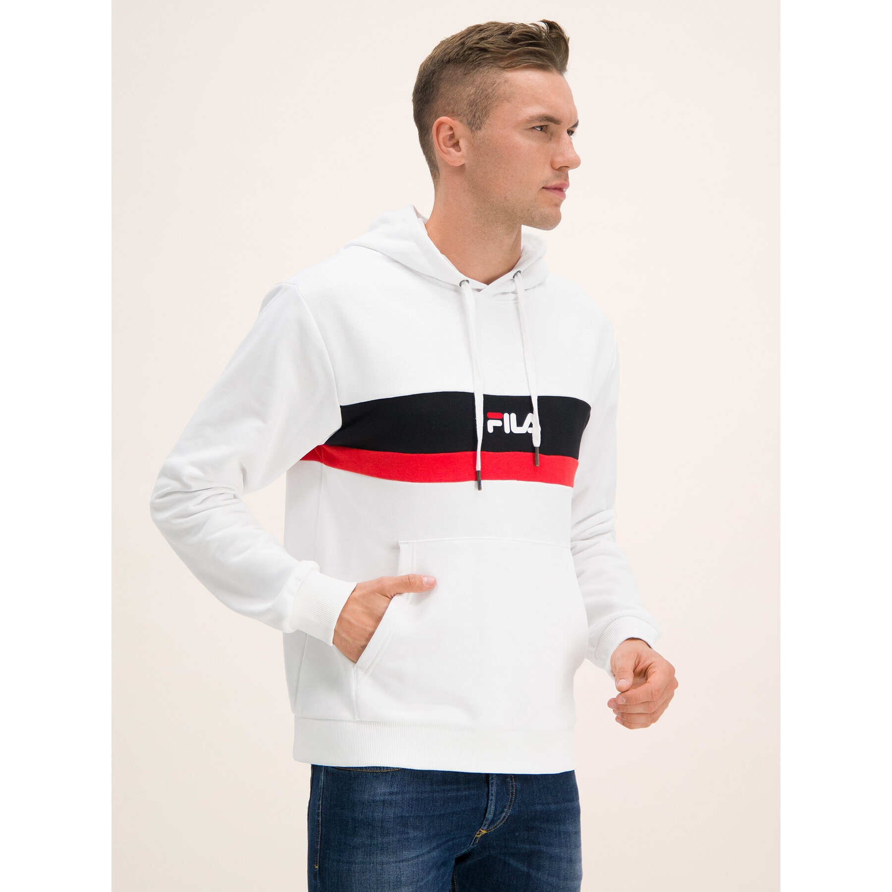 Fila Bluză Radomir 687232 Alb Regular Fit - Pled.ro